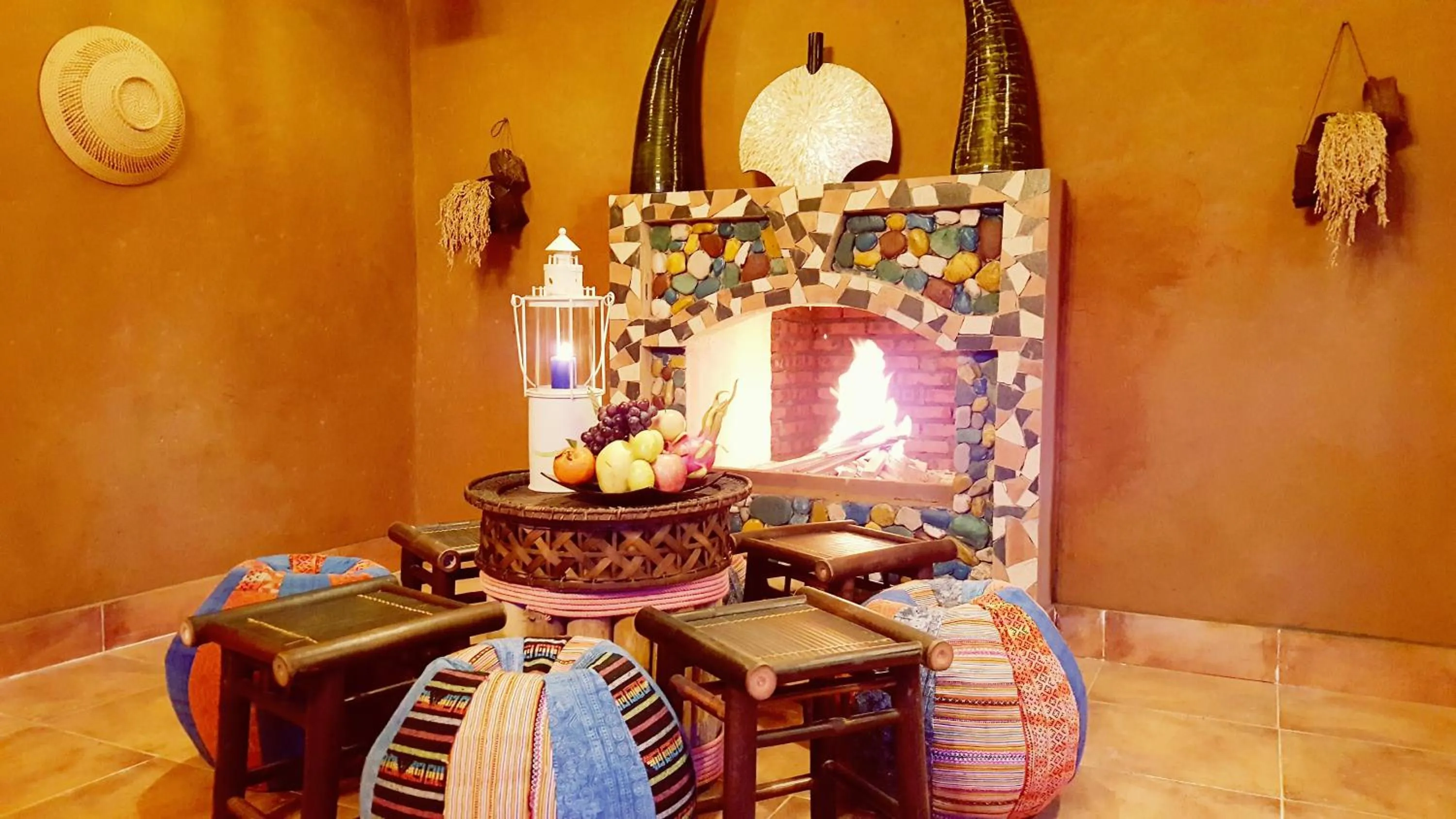 Lobby or reception in Sapa Clay House - Mountain Retreat