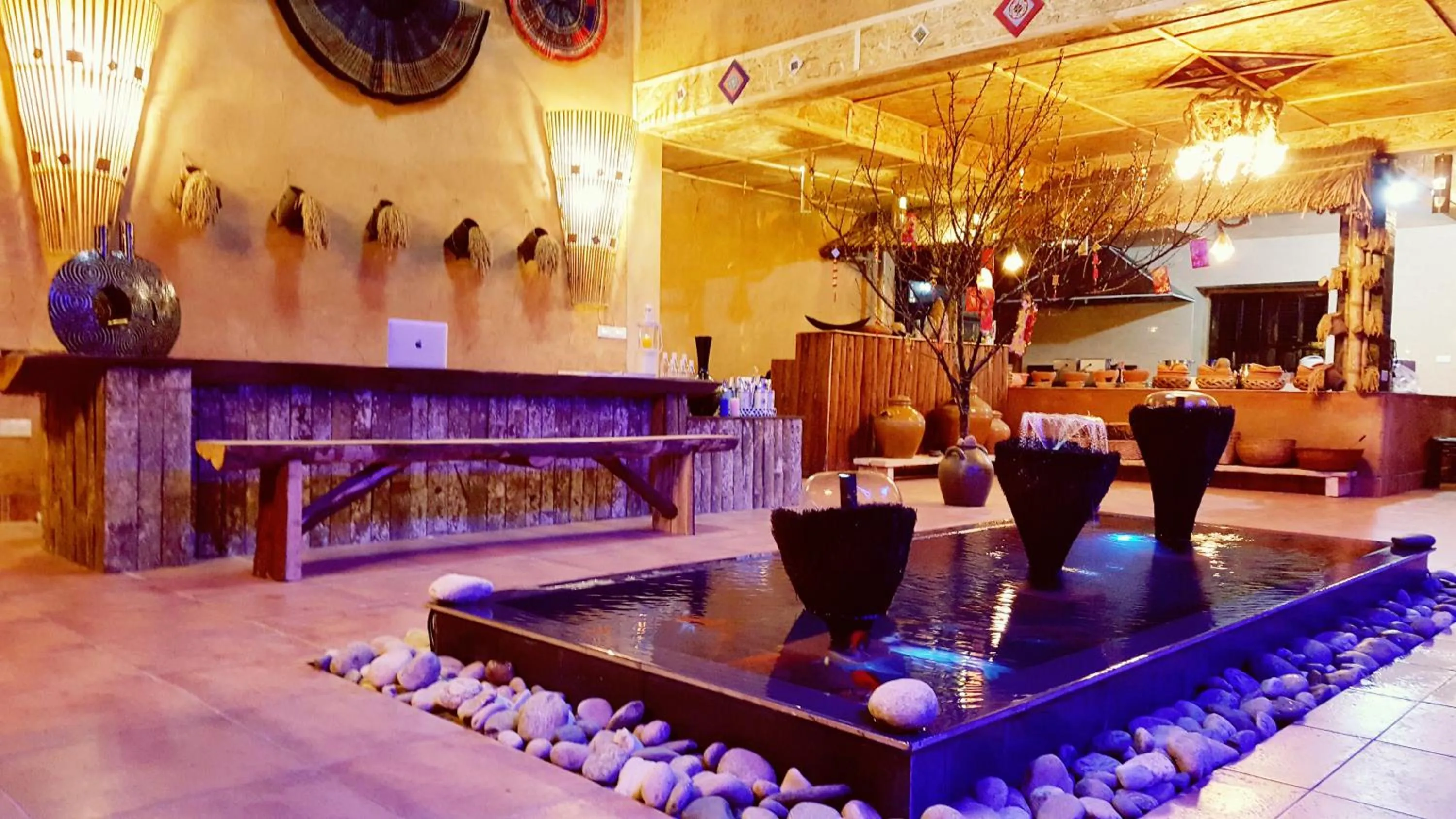 Lobby or reception in Sapa Clay House - Mountain Retreat