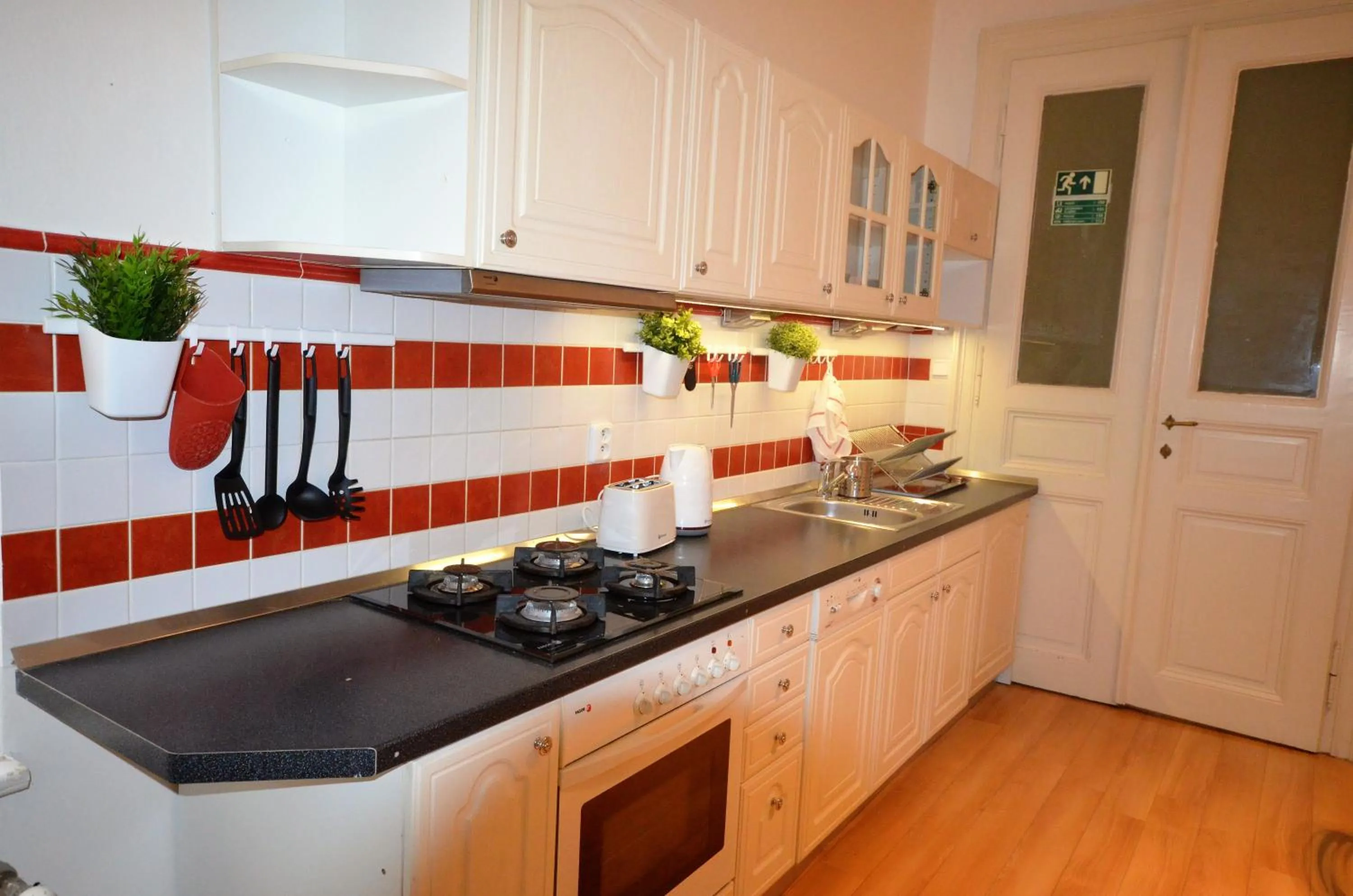 Kitchen or kitchenette in Travel&Joy backpackers