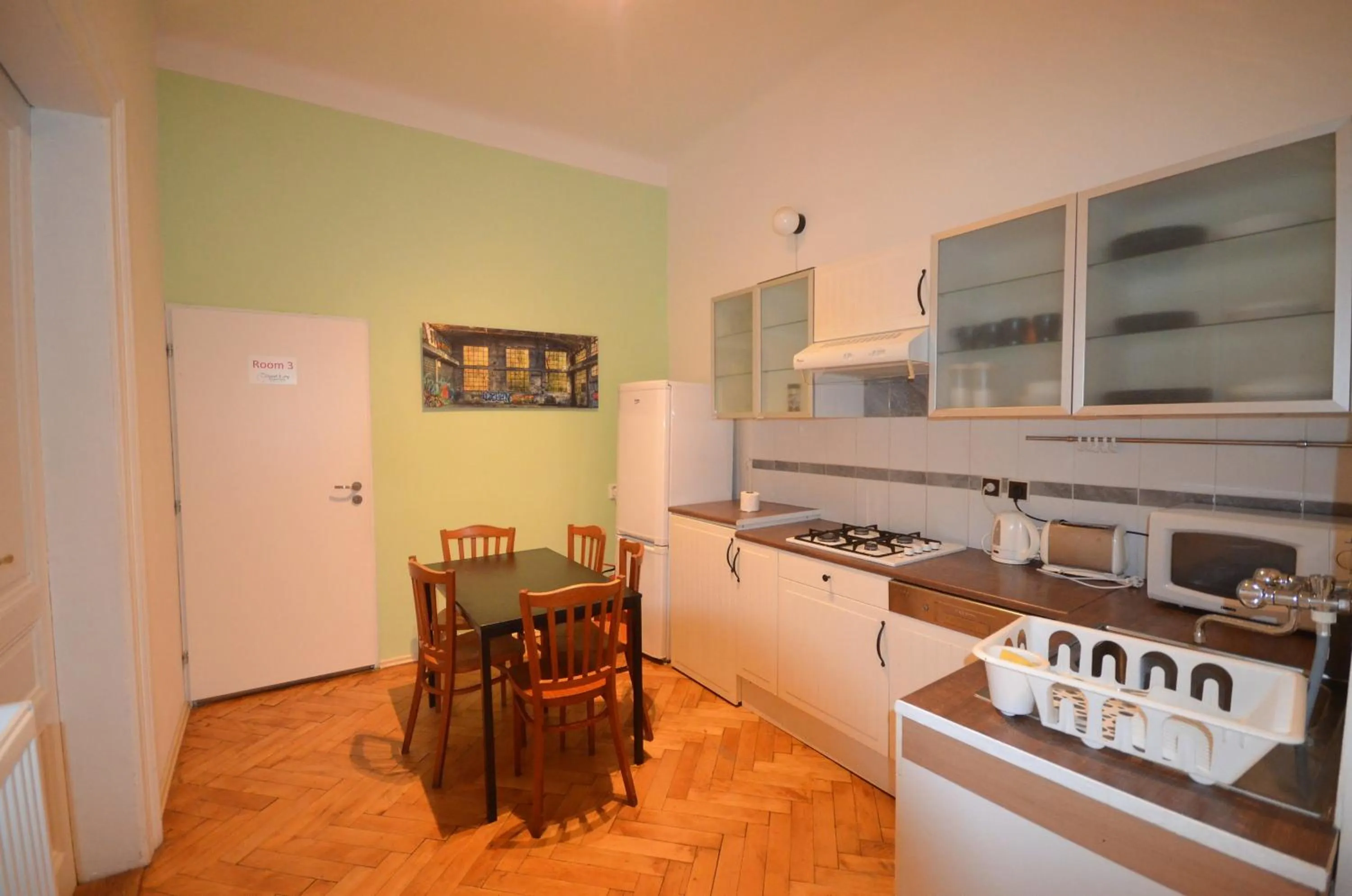 Kitchen or kitchenette in Travel&Joy backpackers