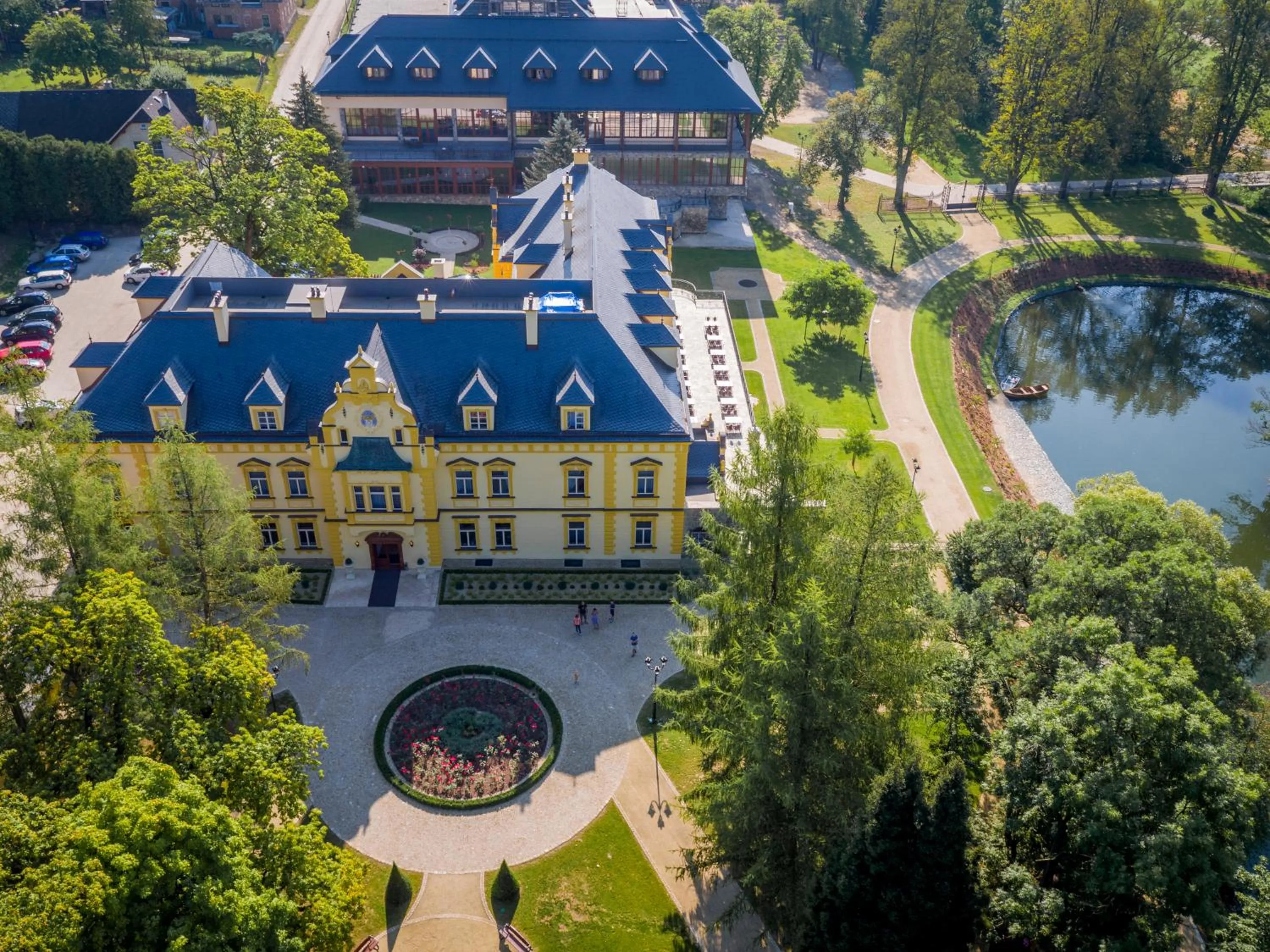 Bird's eye view in Resort Sobotín