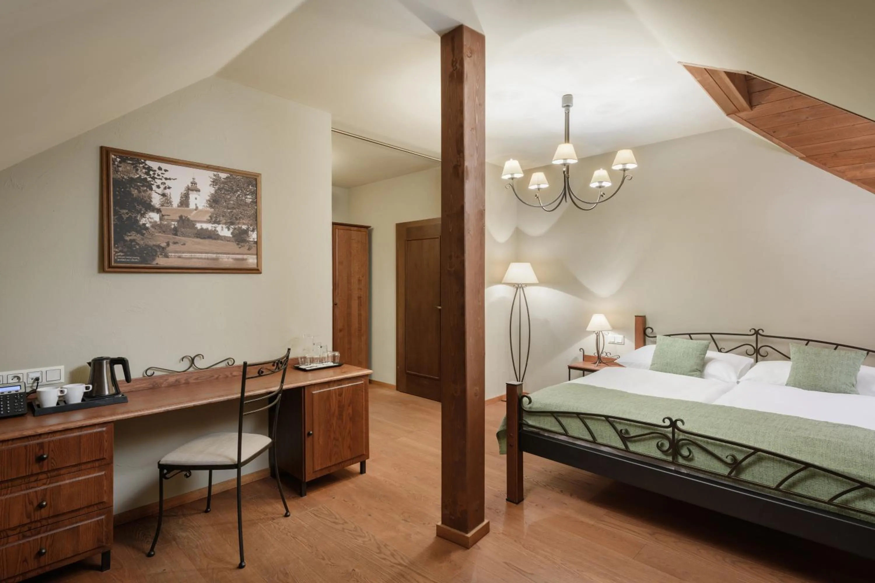 Photo of the whole room, Bed in Resort Sobotín