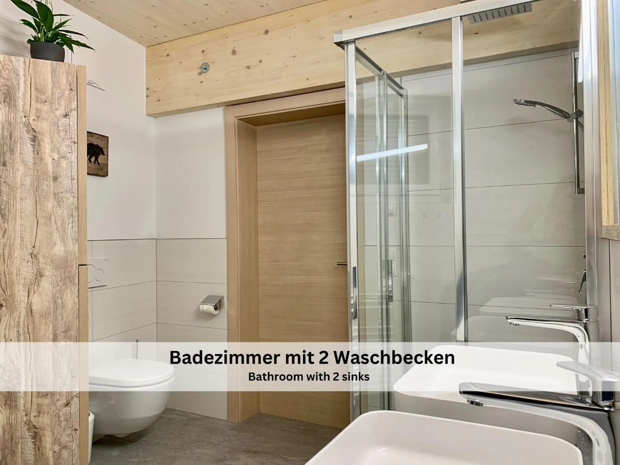 Shower in Apartments Viola Altenmarkt