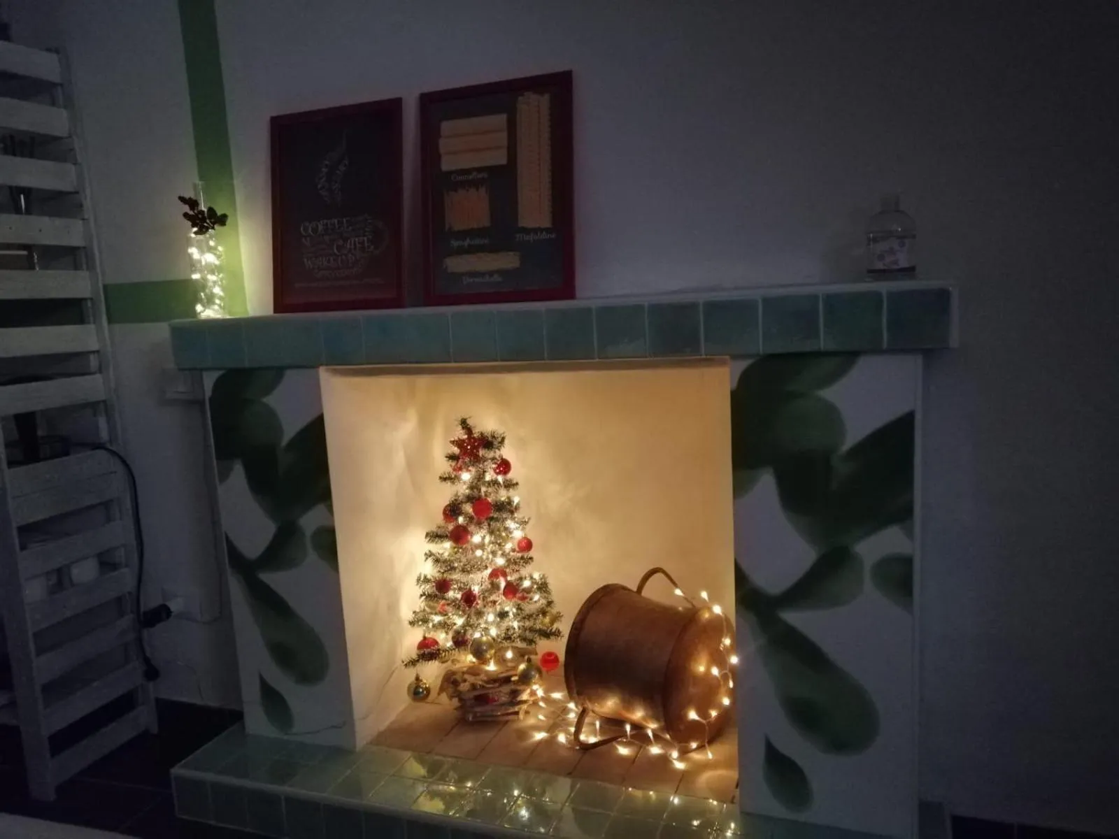 Decorative detail in B&B Da Nonna 'Nzia