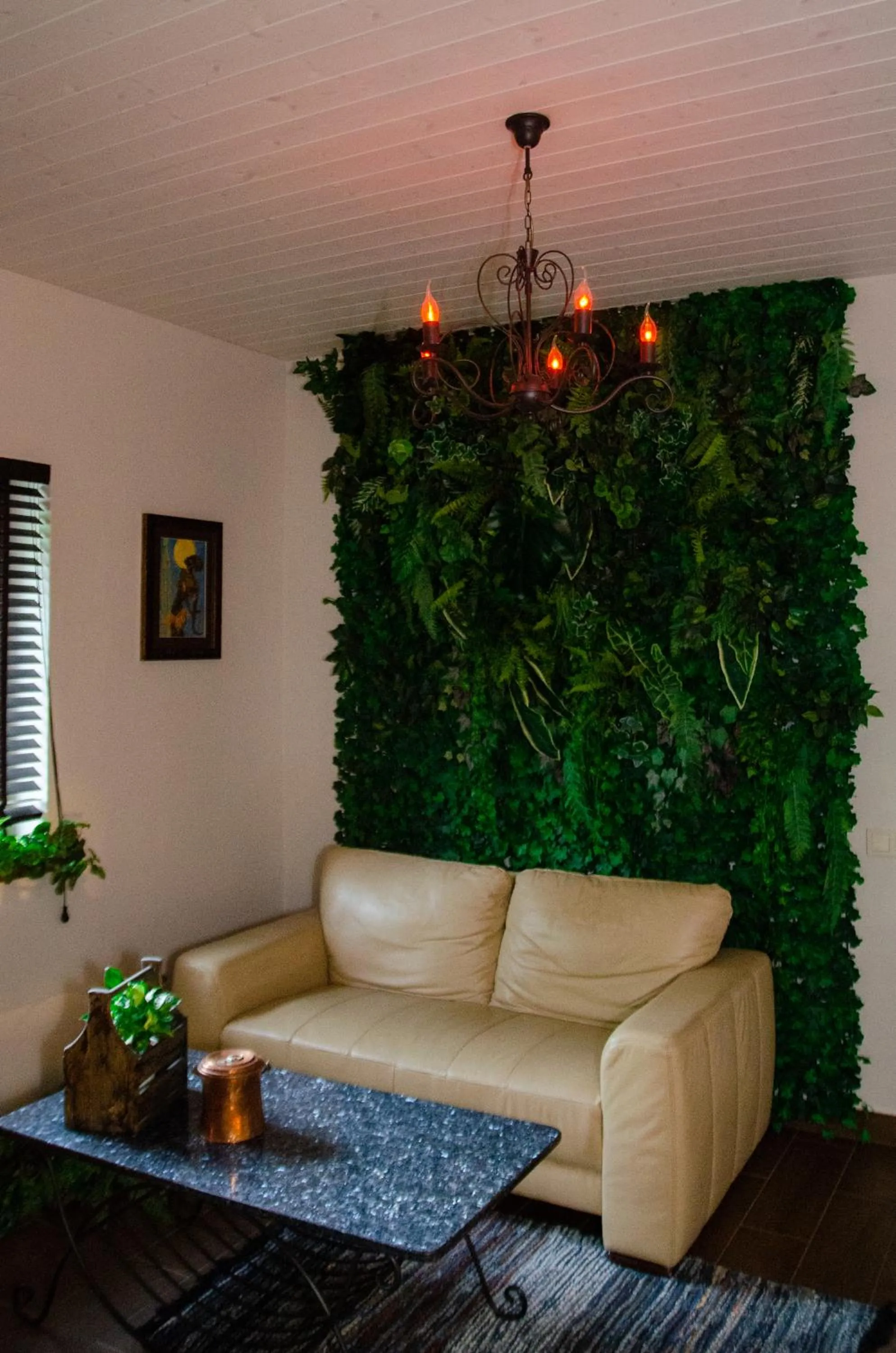 Seating area in Park Apartments