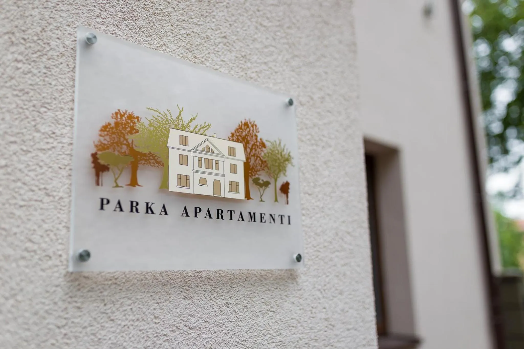 Property logo or sign in Park Apartments