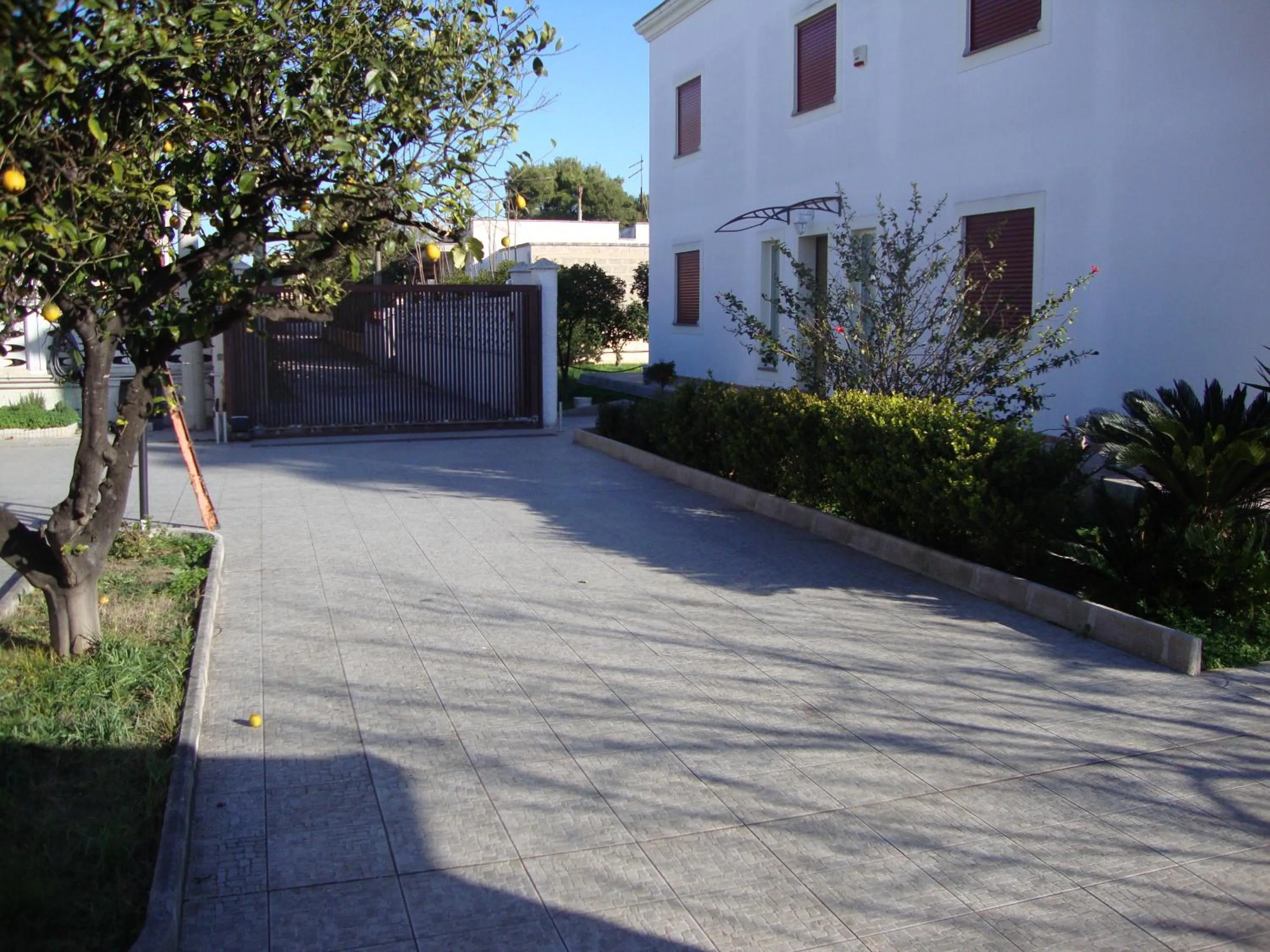 Facade/entrance in La Villa Bianca