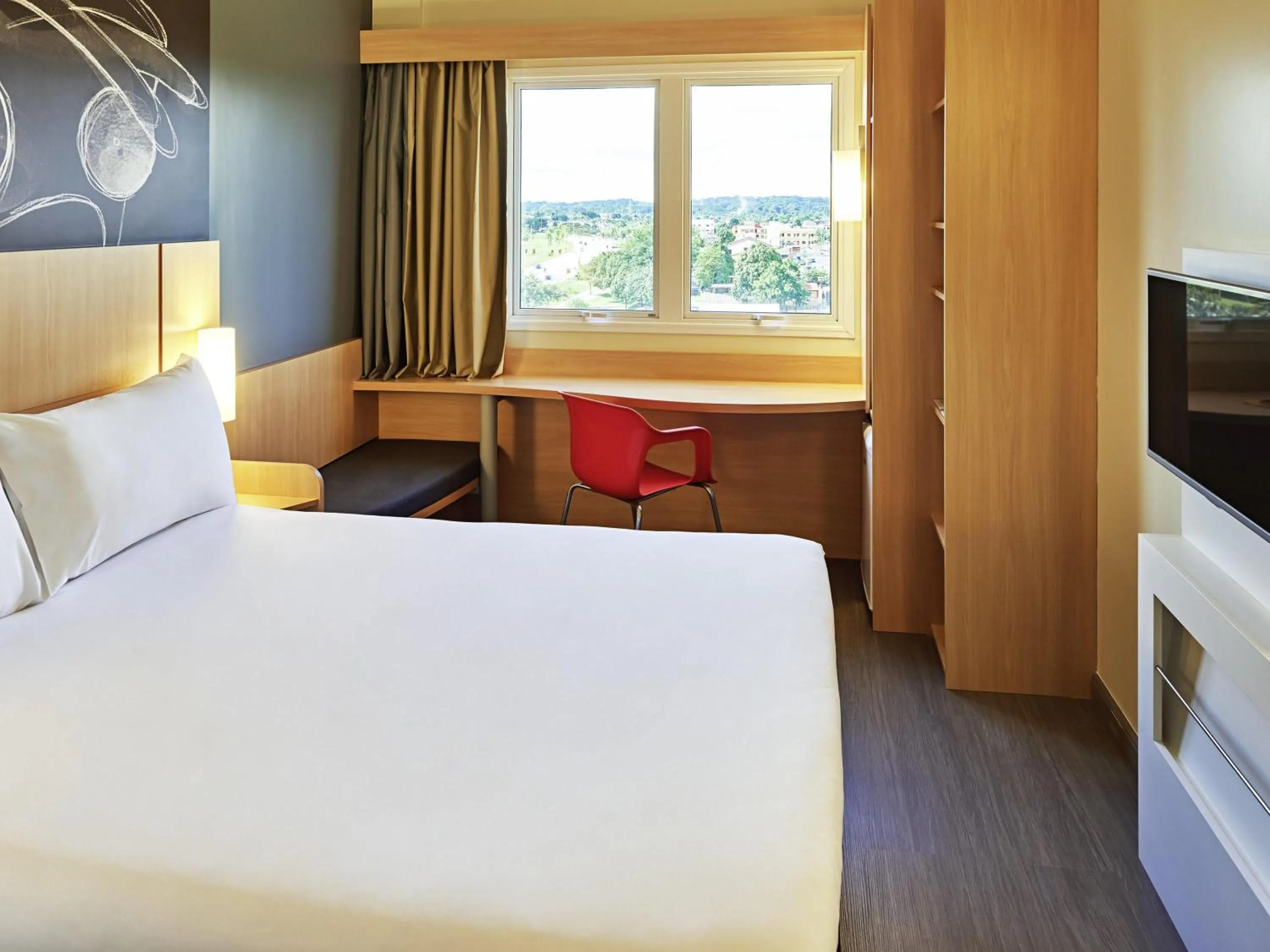 Bedroom, Bed in ibis Rio Branco