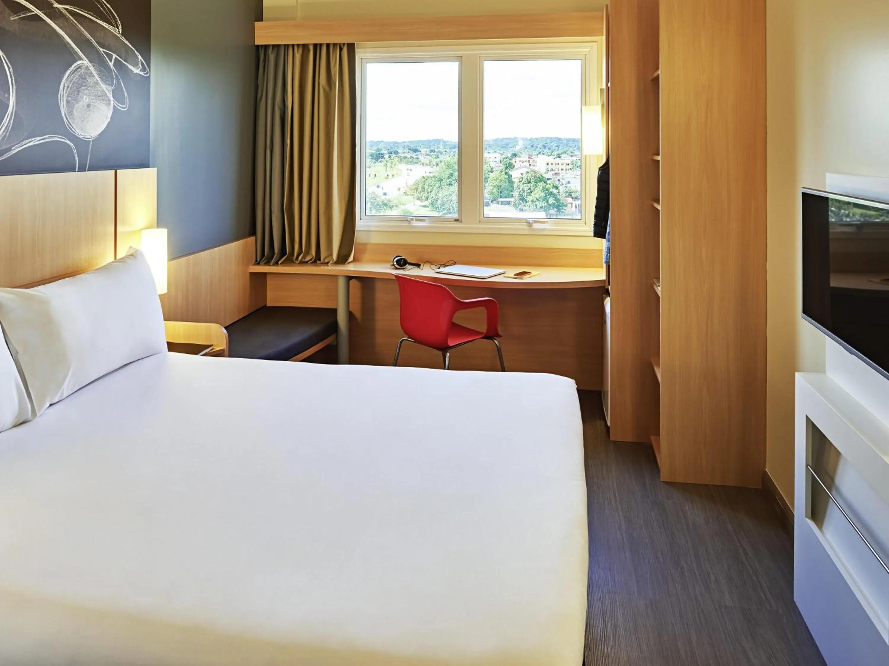 Bedroom, Bed in ibis Rio Branco