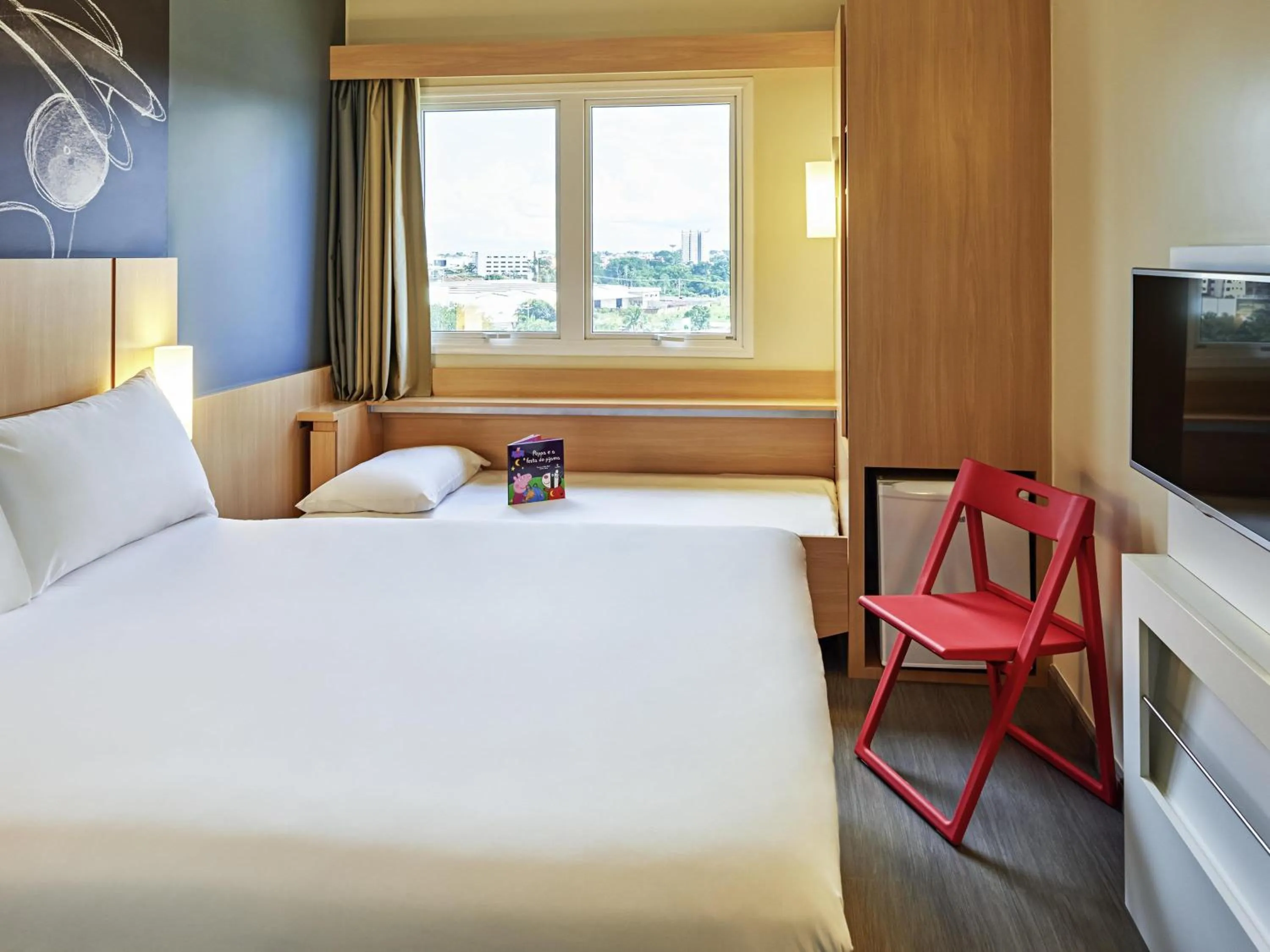 Bedroom, Bed in ibis Rio Branco