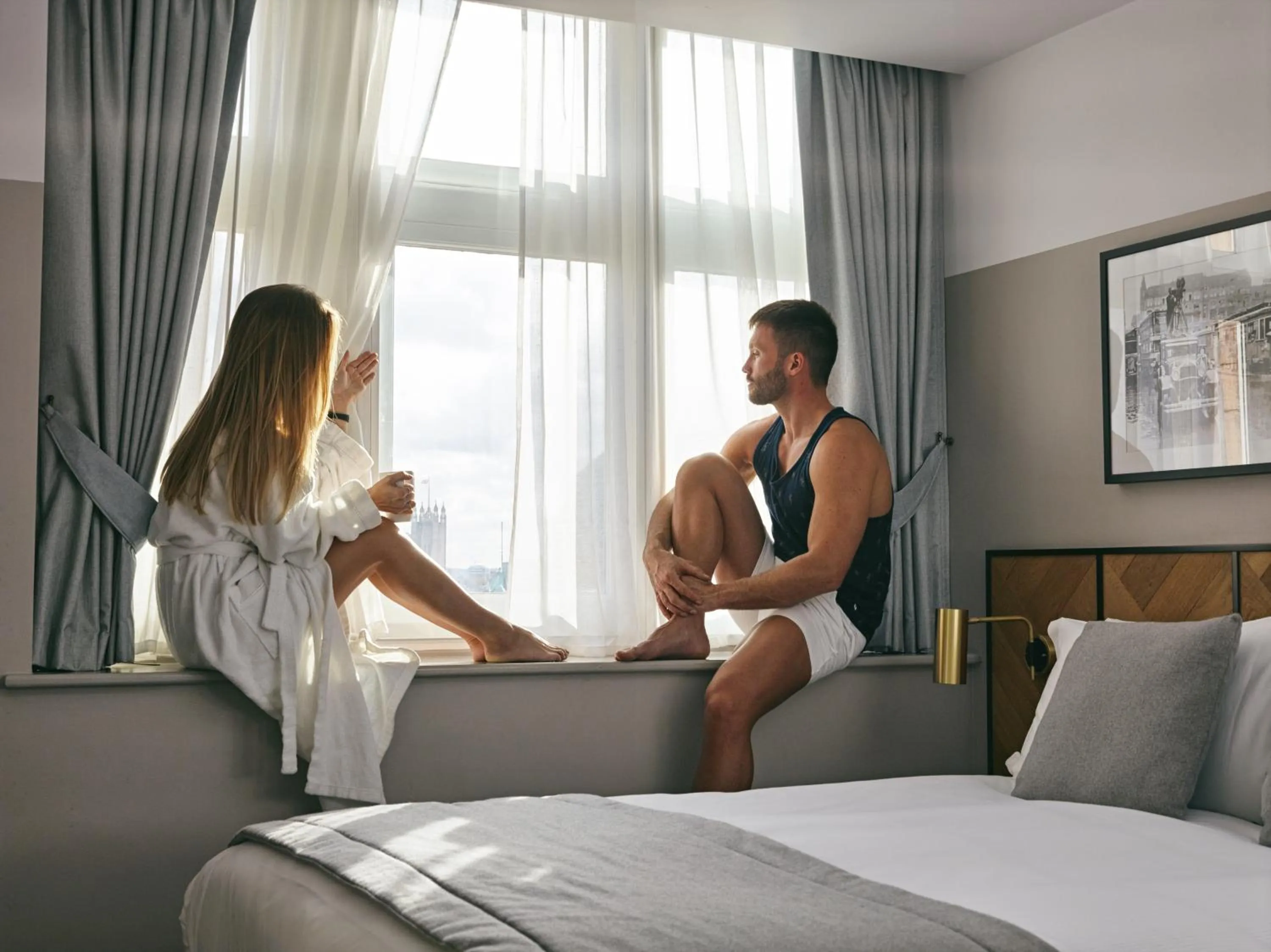 View (from property/room), Bed in Victory House Leicester Square