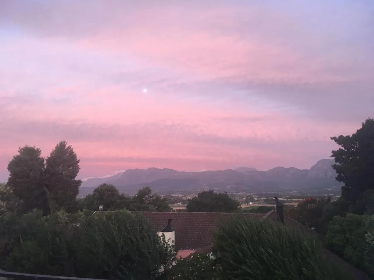 Natural landscape in Paarl Mountain Lodge