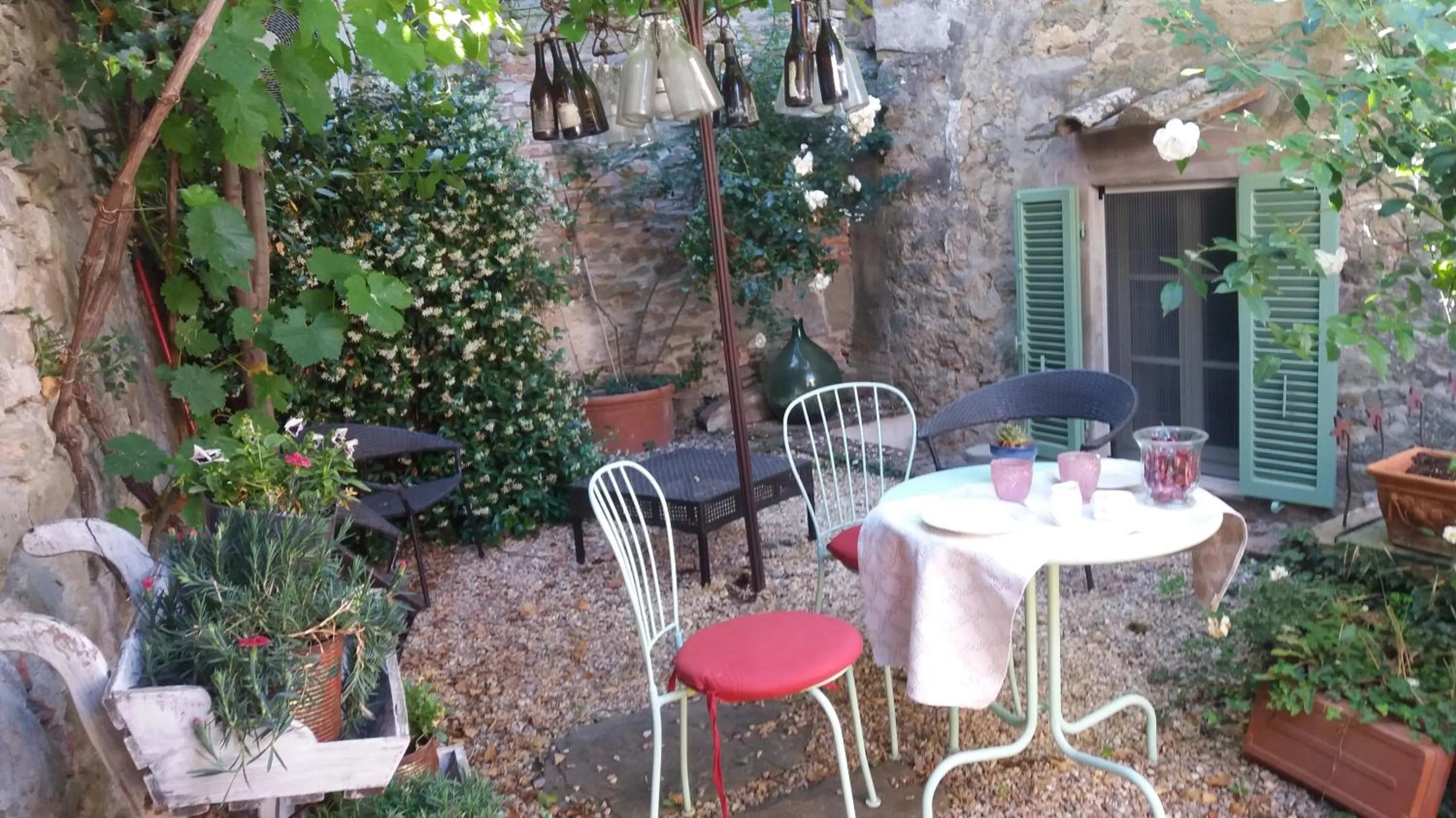 Garden in Locanda pane e vino