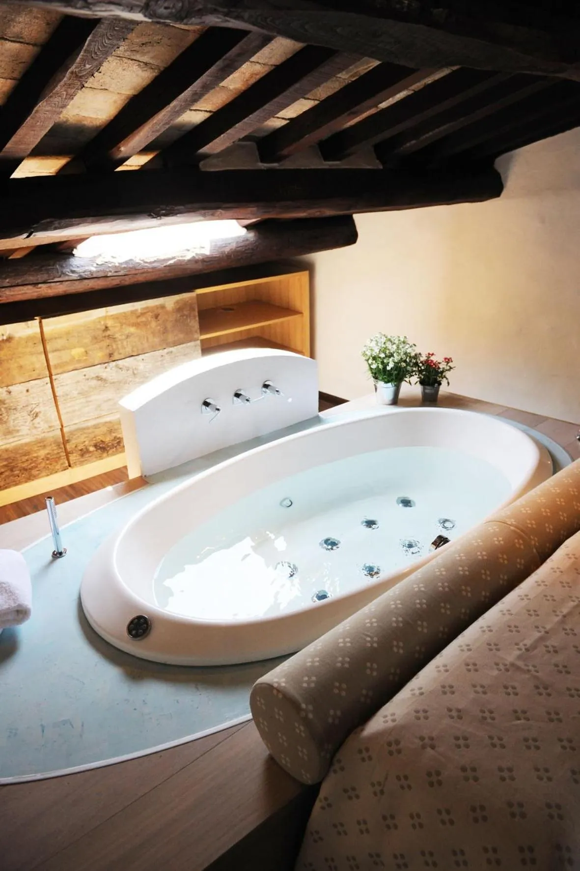 Bedroom in Locanda pane e vino