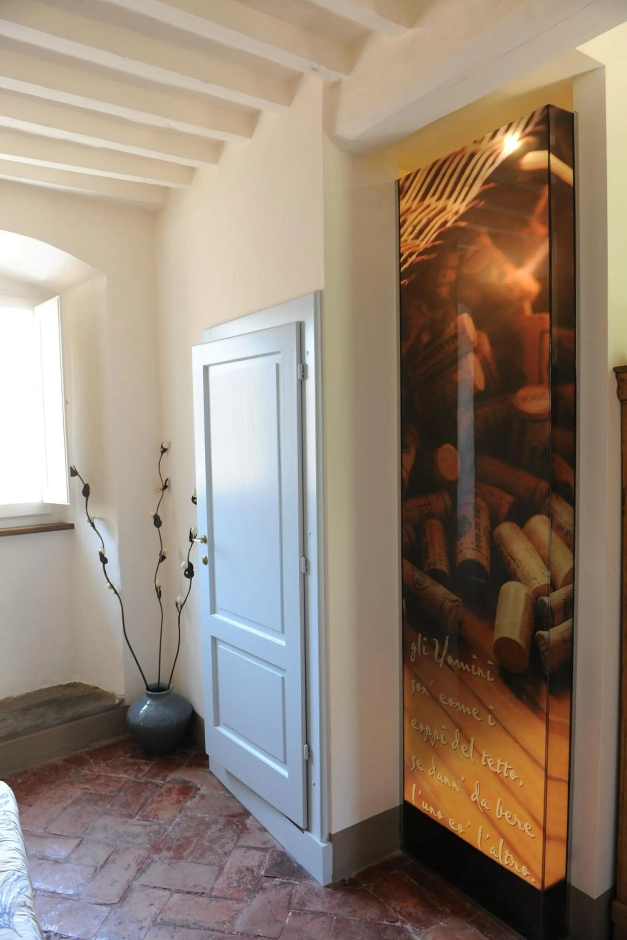 Decorative detail in Locanda pane e vino