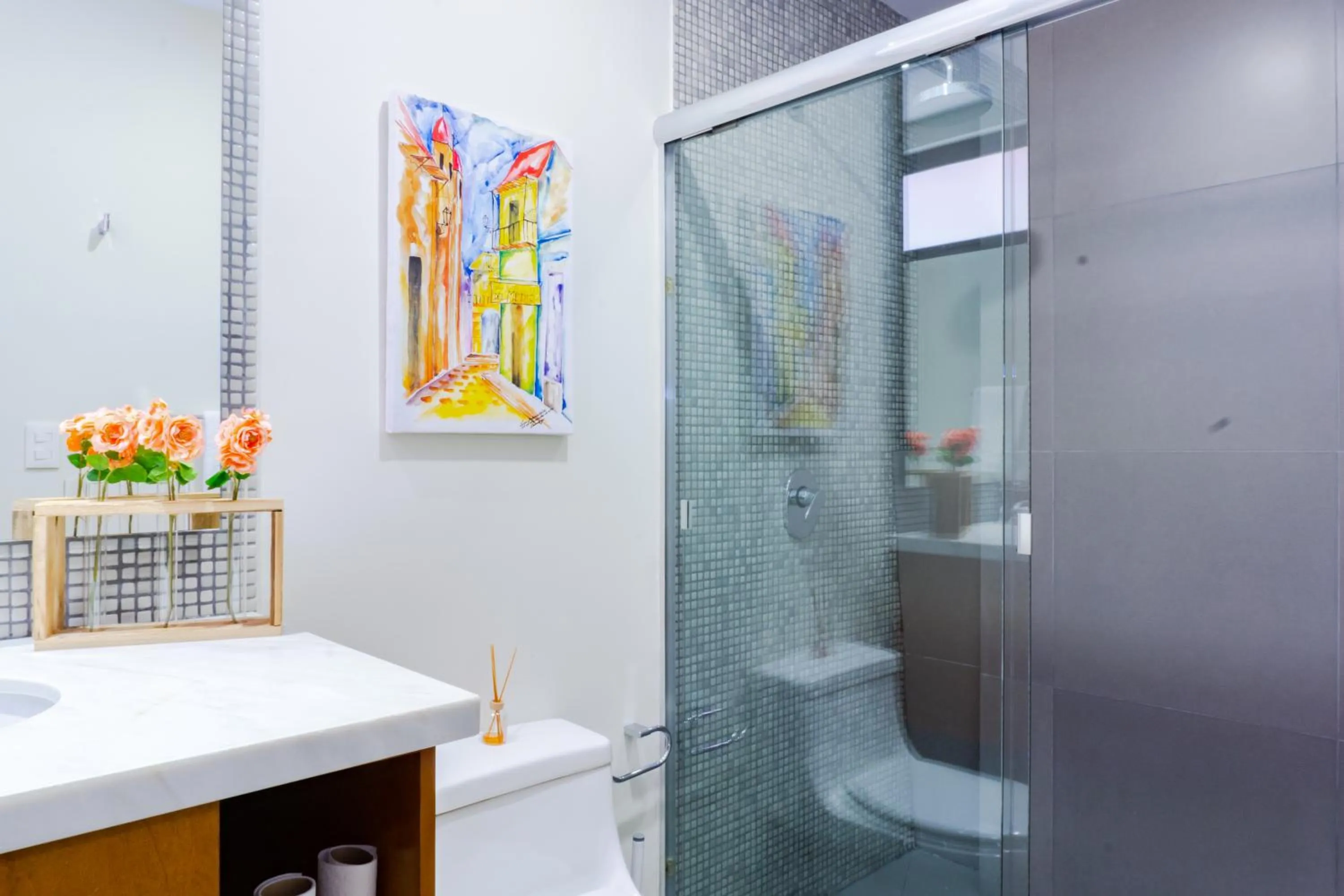 Bathroom in Lunada Condo by BVR