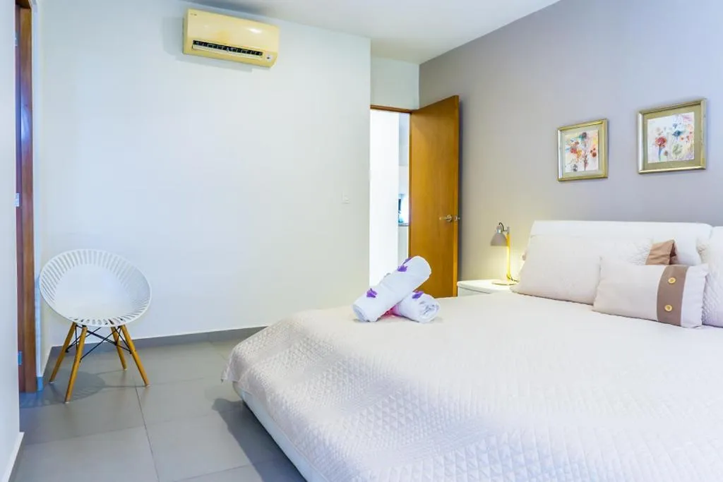 Bedroom, Bed in Lunada Condo by BVR