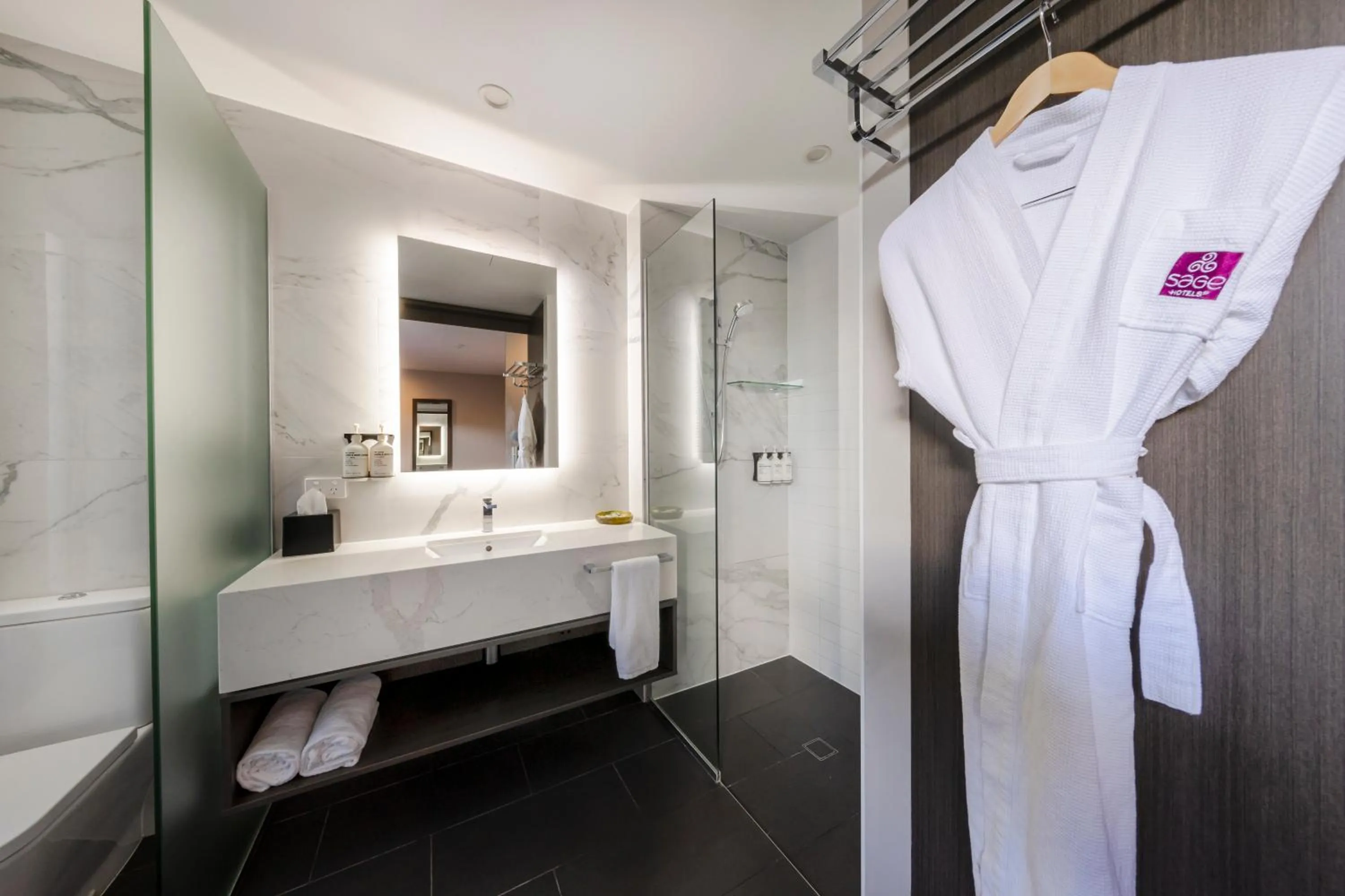 Bathroom in Sage Hotel James Street