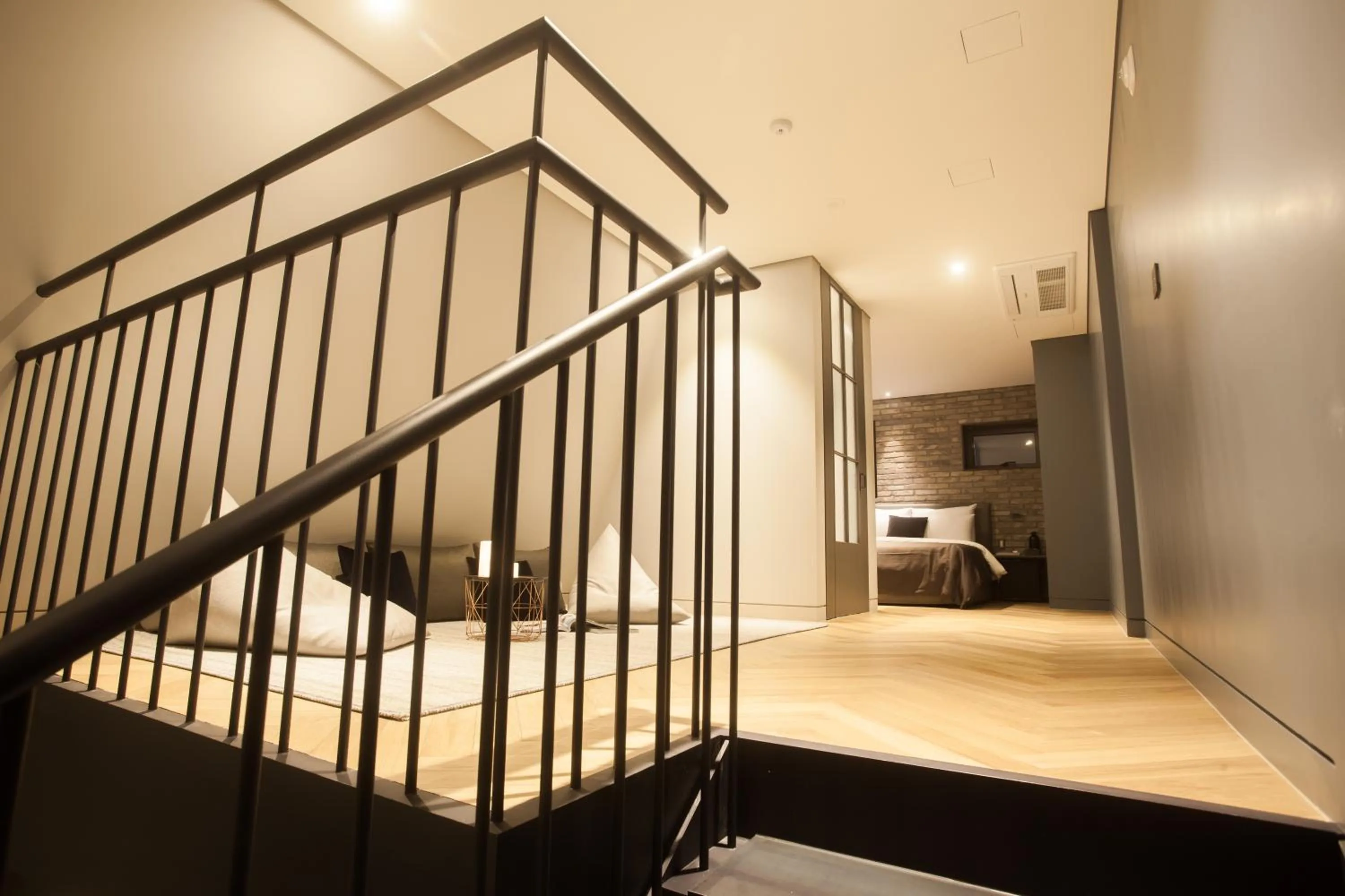 Decorative detail, Bed in Hotel Gaden