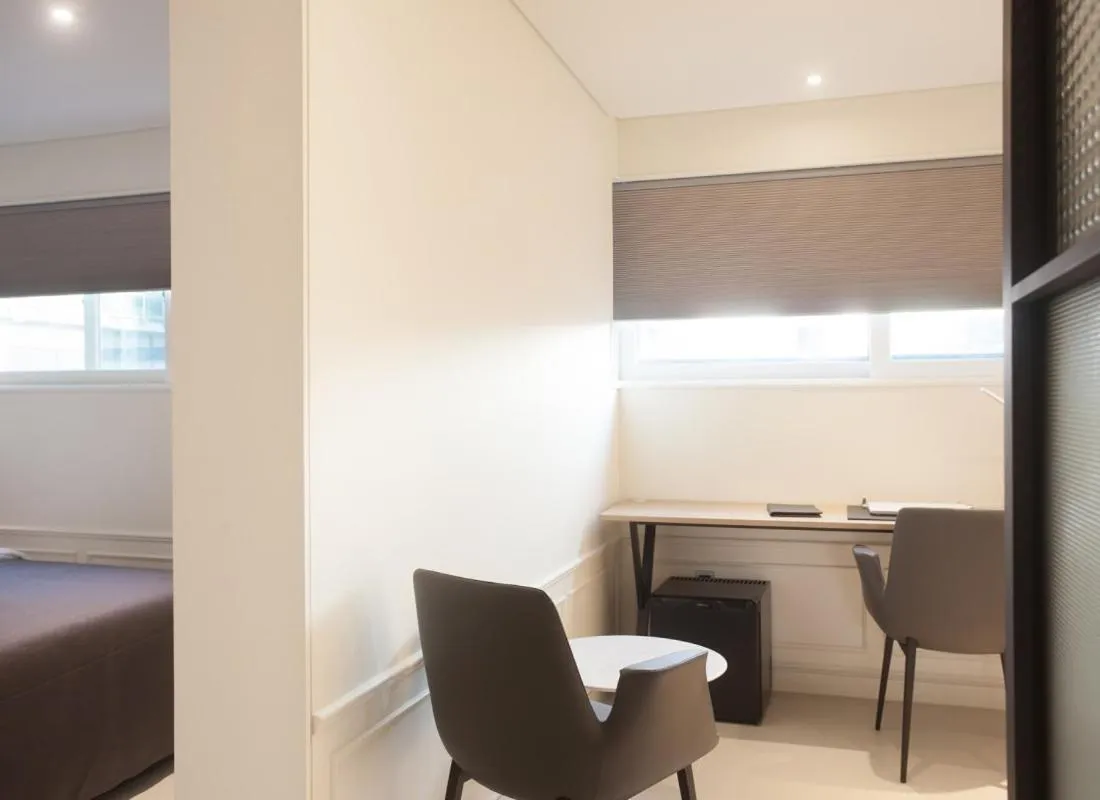 Seating area in Hotel Gaden