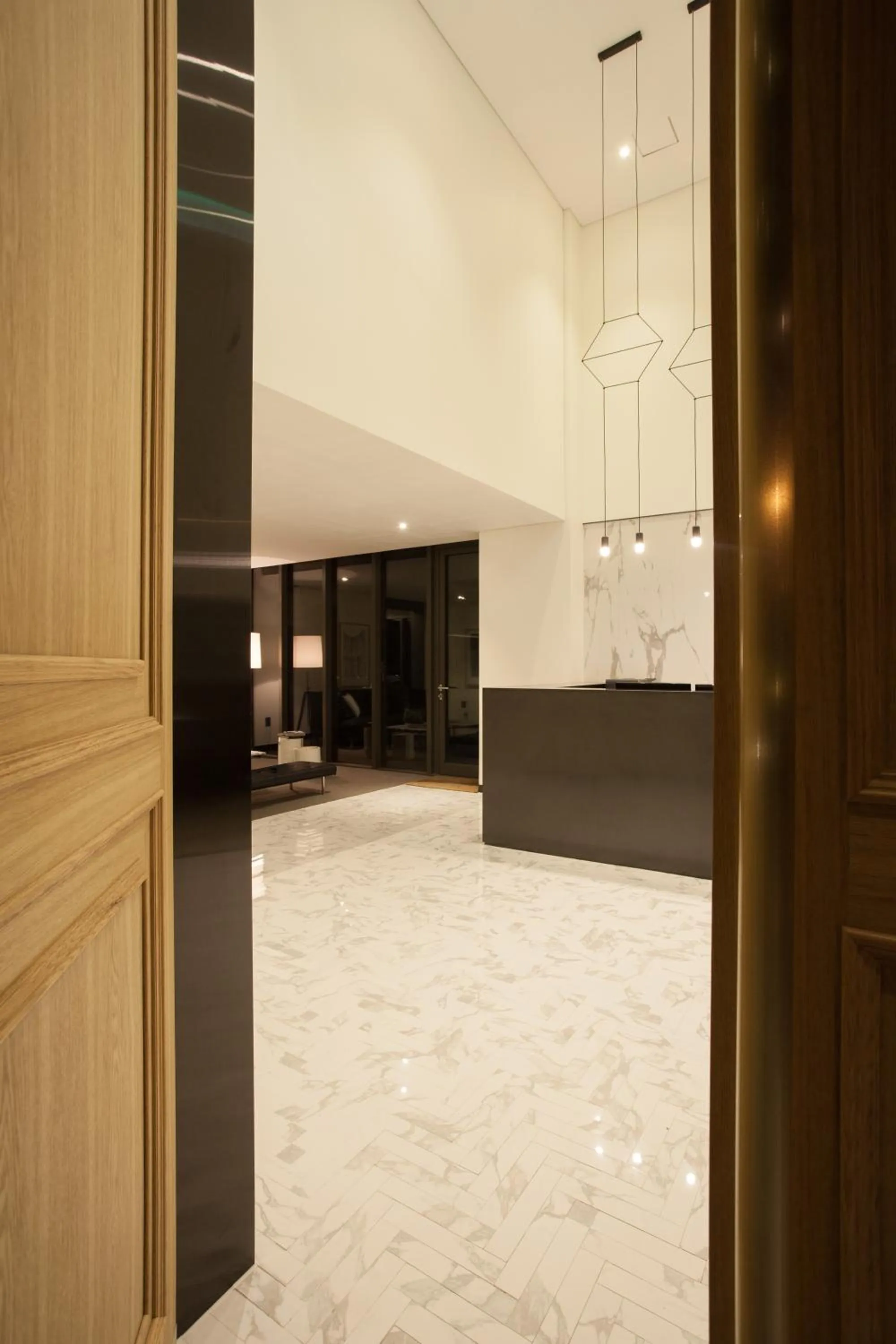 Seating area in Hotel Gaden