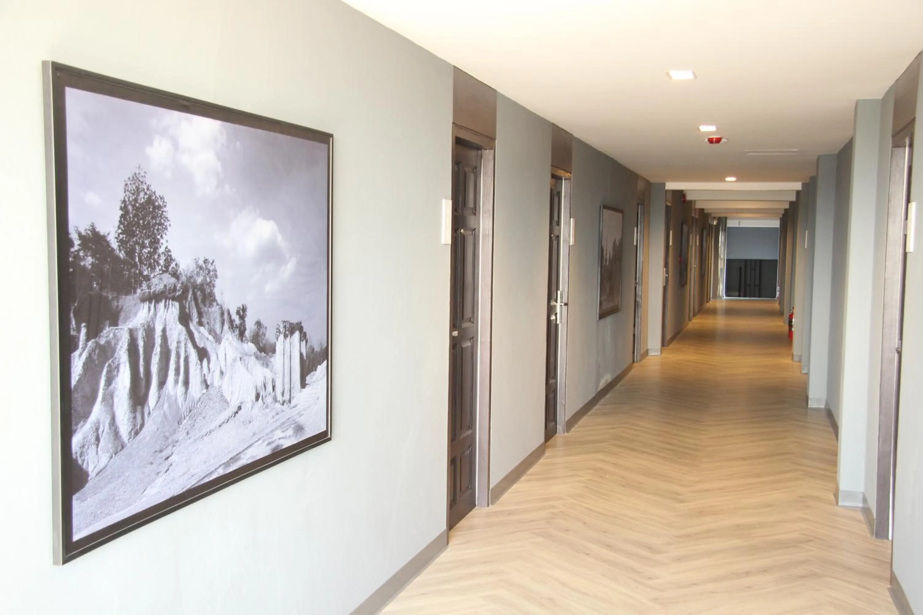 Property building in Taris Art Hotel Phrae