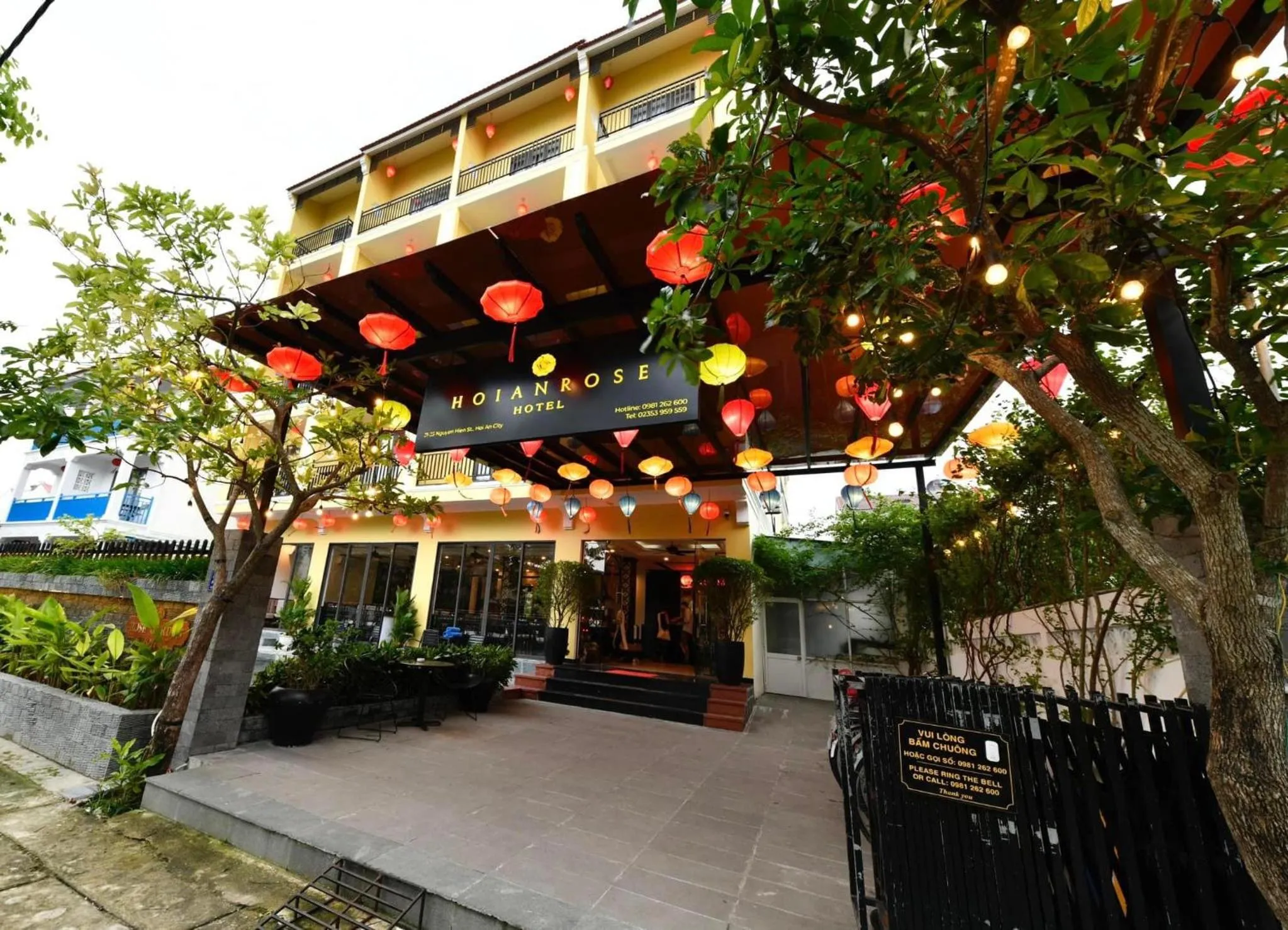 Property building in Hoi An Rose Garden Hotel