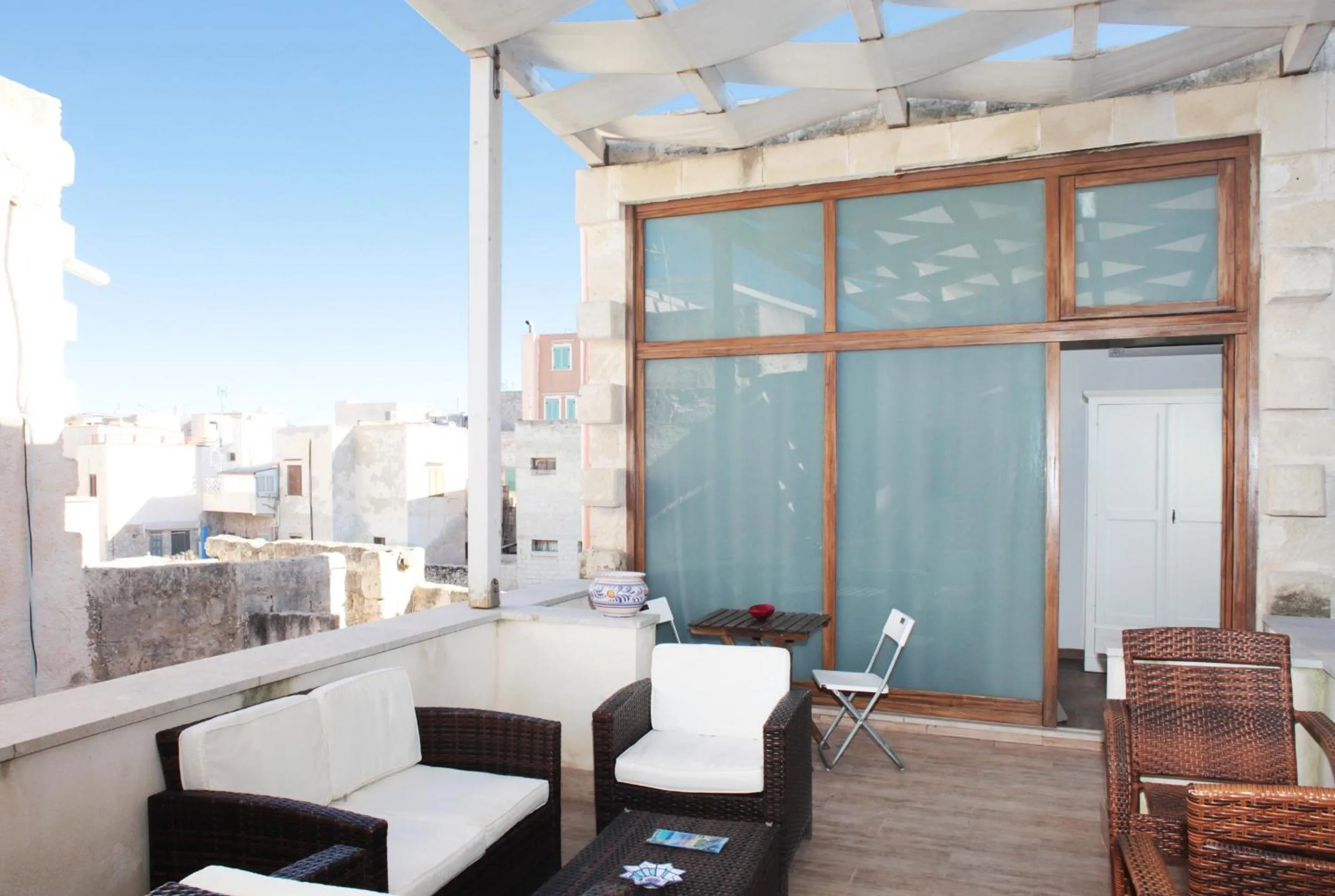 Balcony/Terrace in B&b Il Tufo