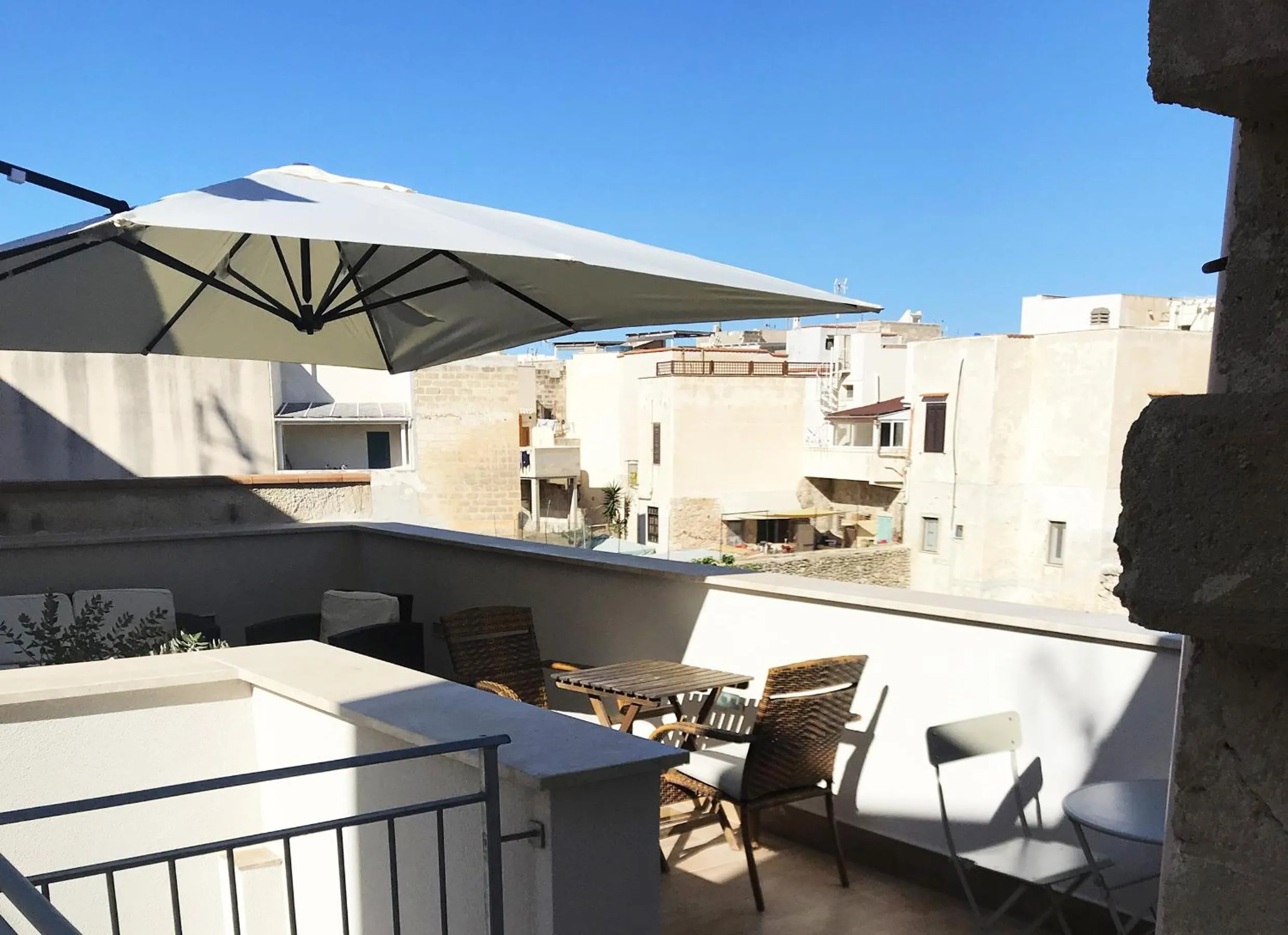 Balcony/Terrace in B&b Il Tufo