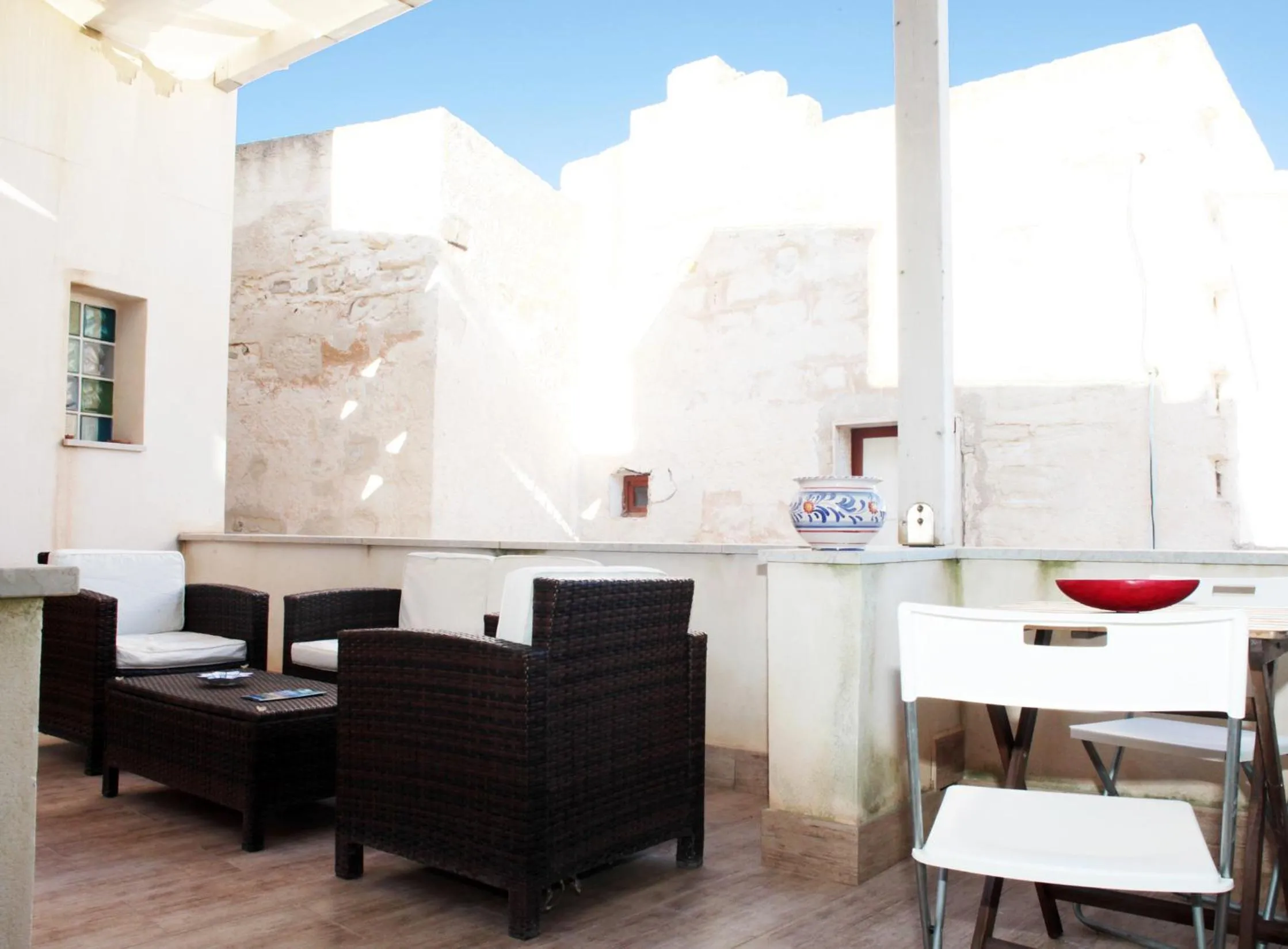 Balcony/Terrace in B&b Il Tufo