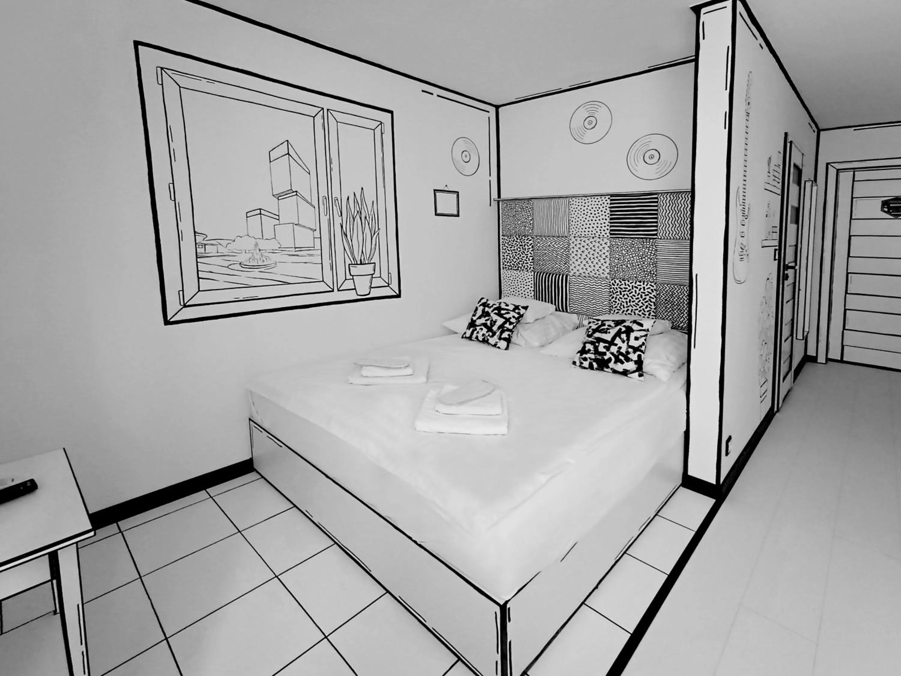 Bed in Good Times House