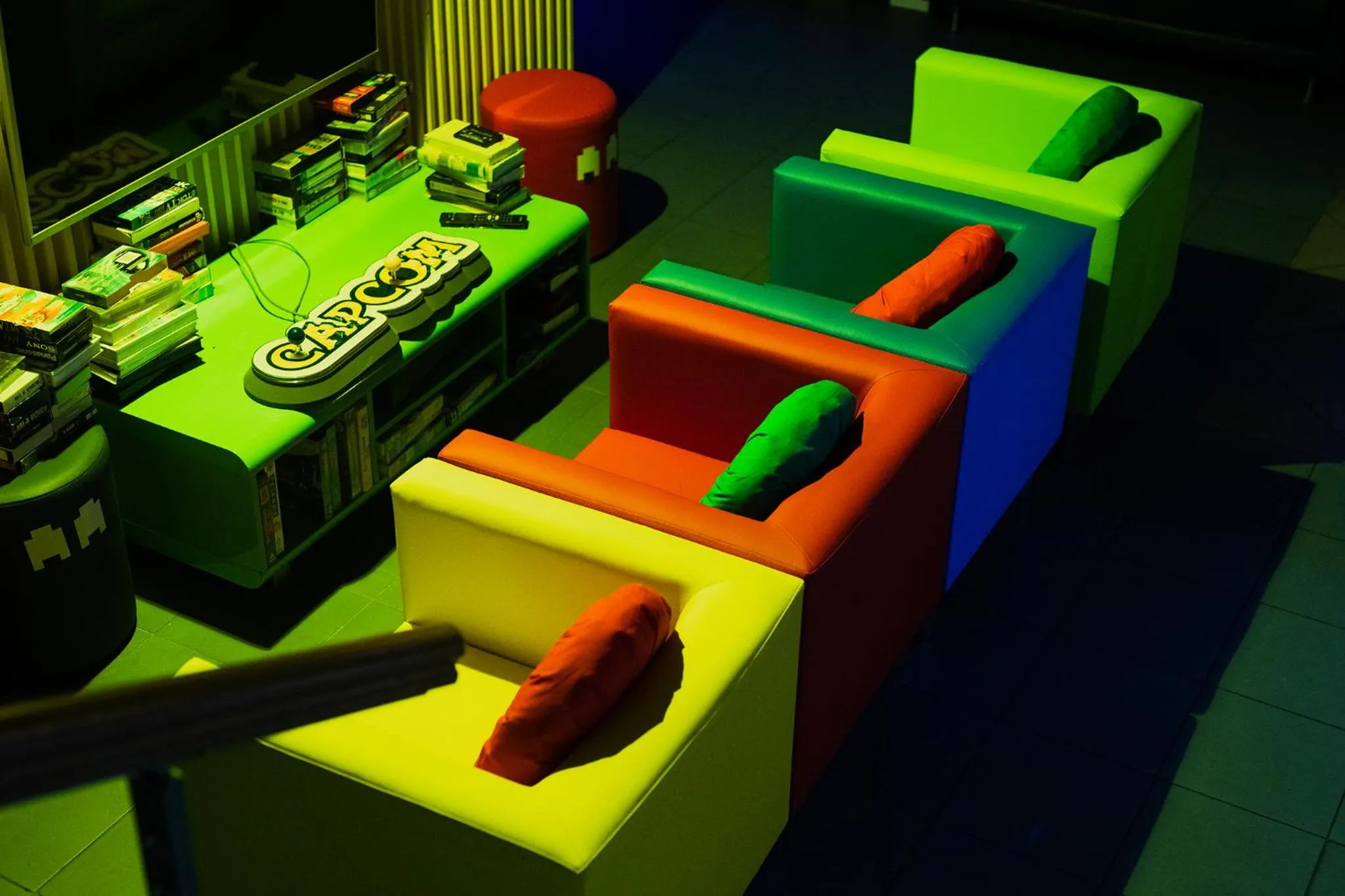 Communal lounge/ TV room in Good Times House