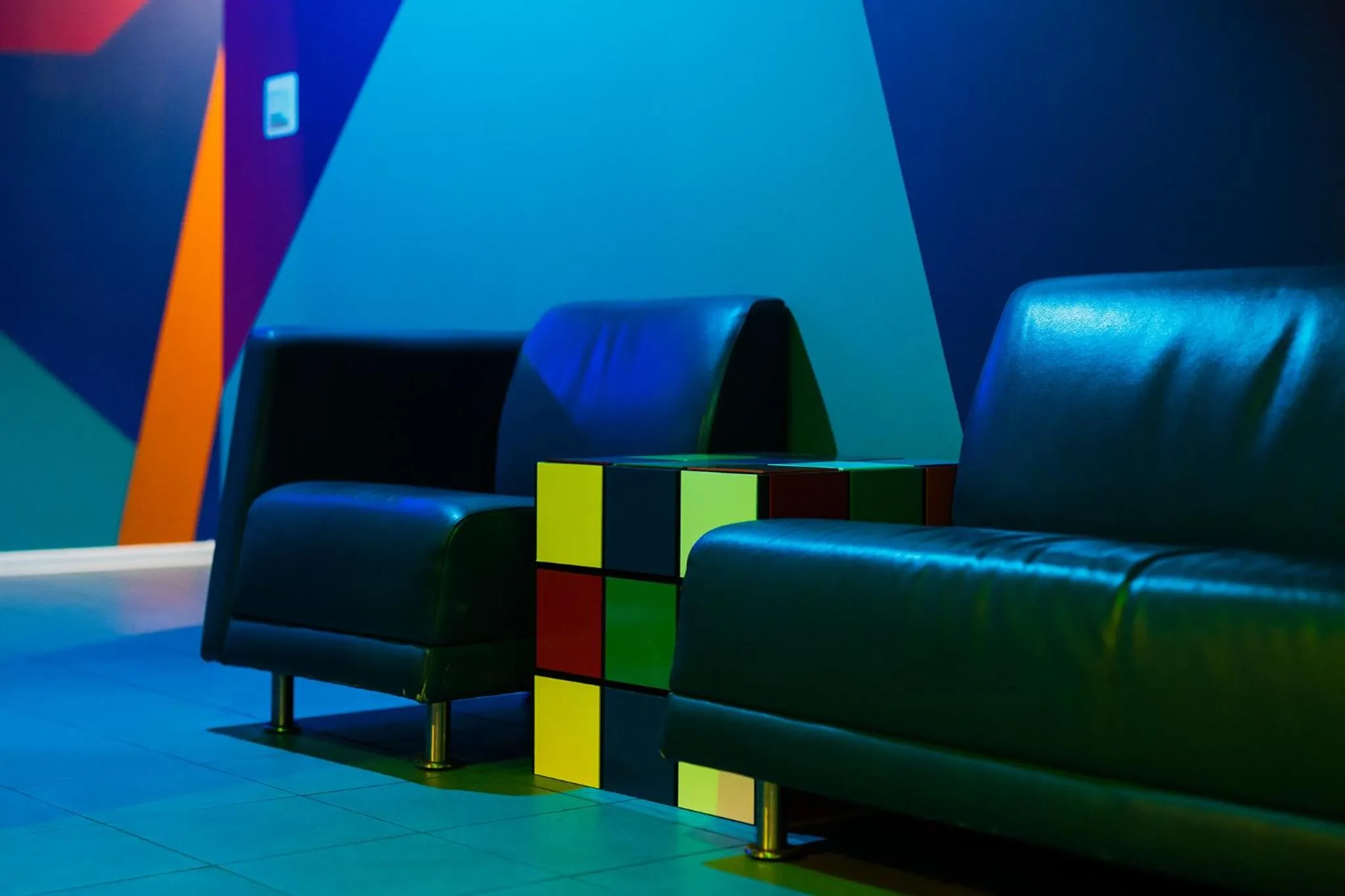 Communal lounge/ TV room in Good Times House