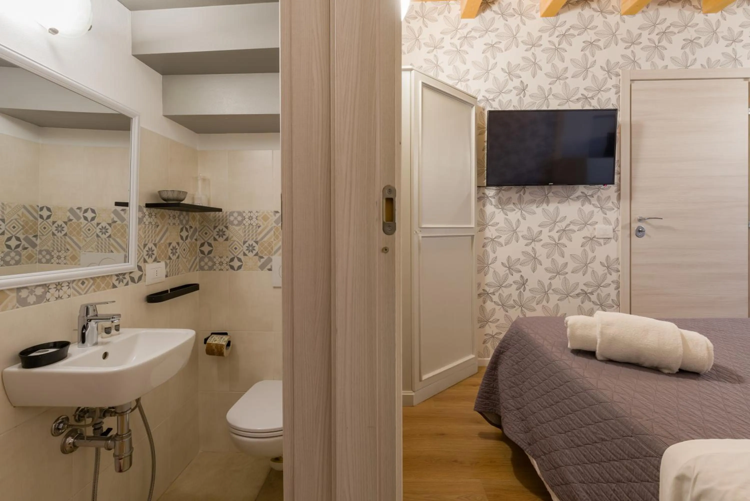 Bathroom in Giardino Giusti House & Court