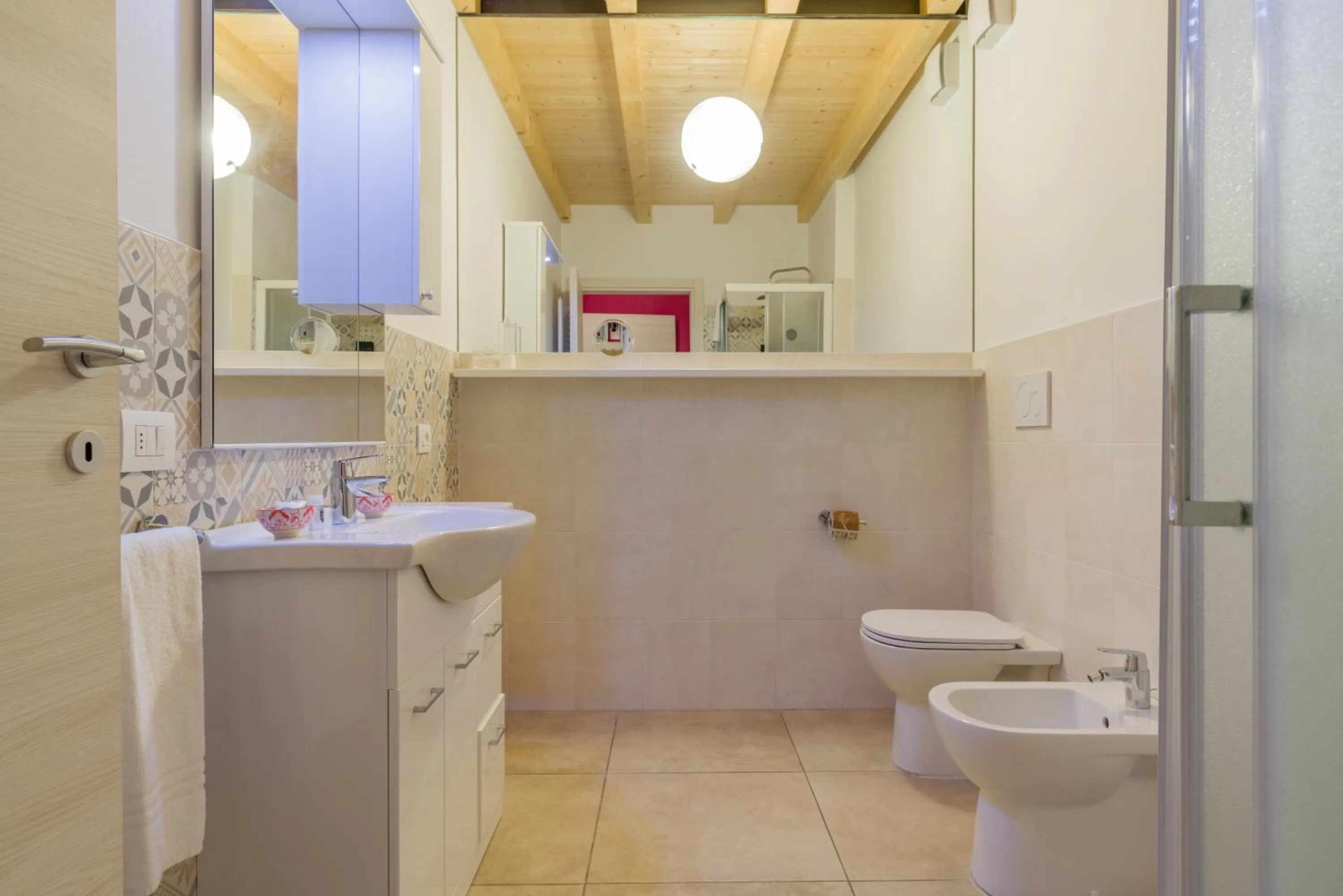 Bathroom in Giardino Giusti House & Court