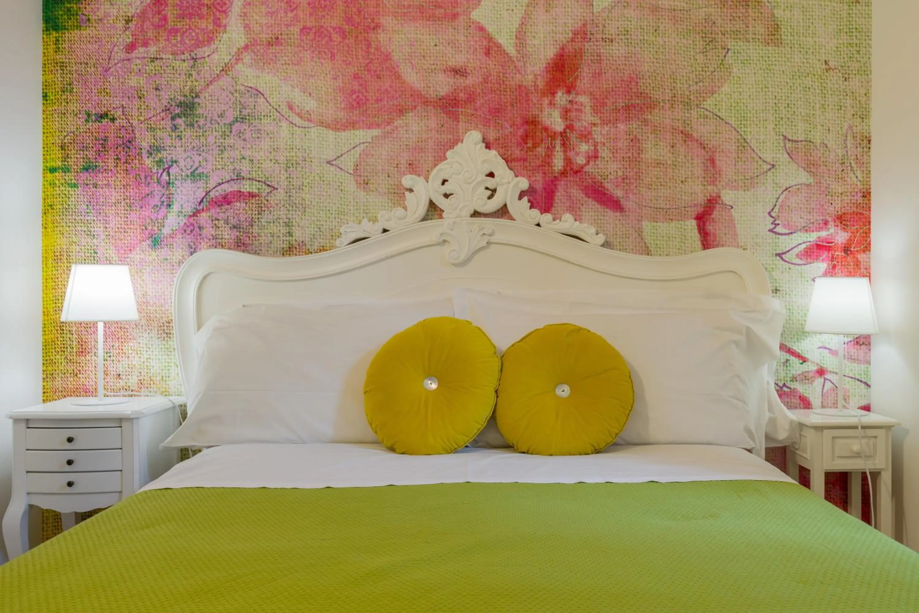 Bed in Giardino Giusti House & Court