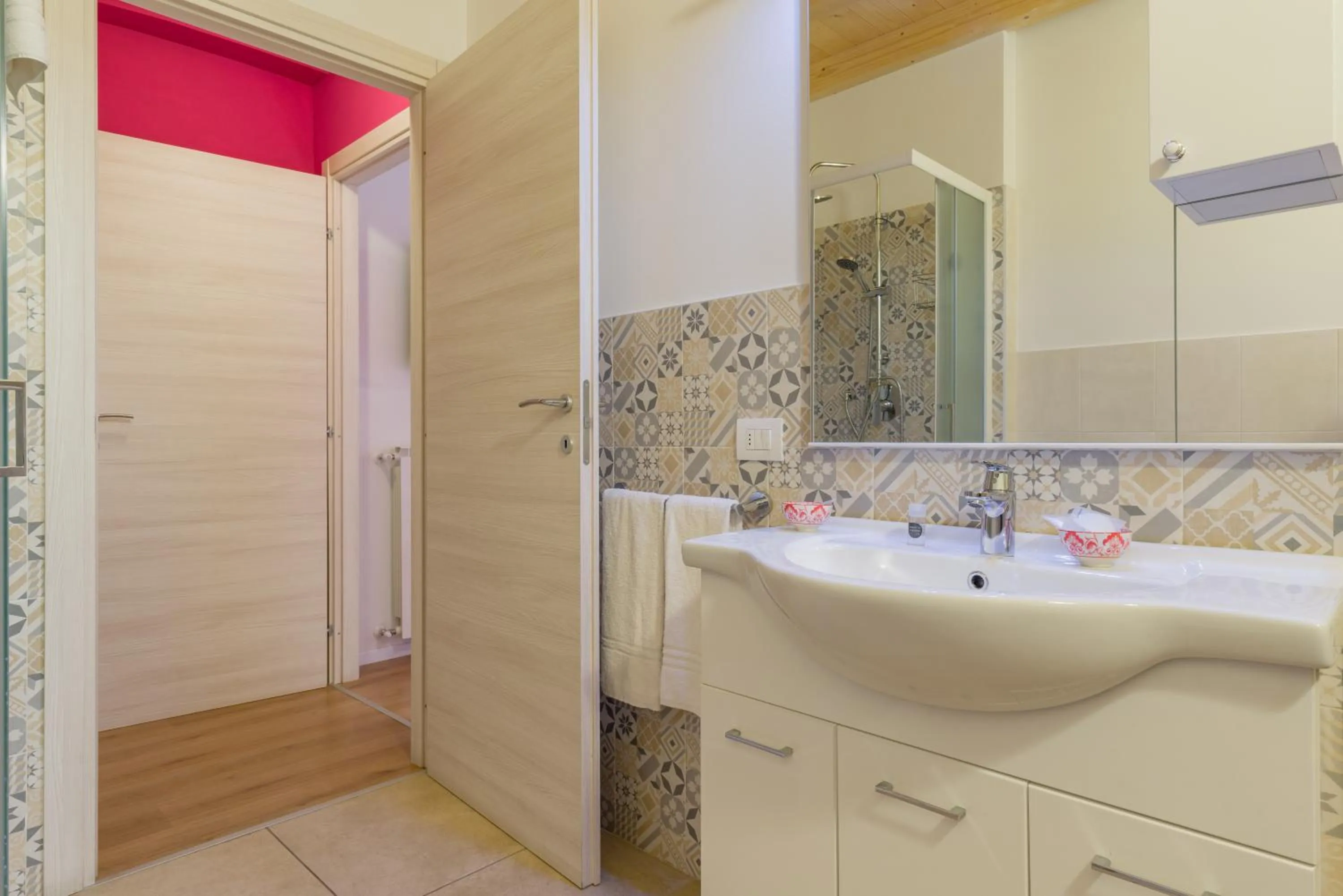 Bathroom in Giardino Giusti House & Court