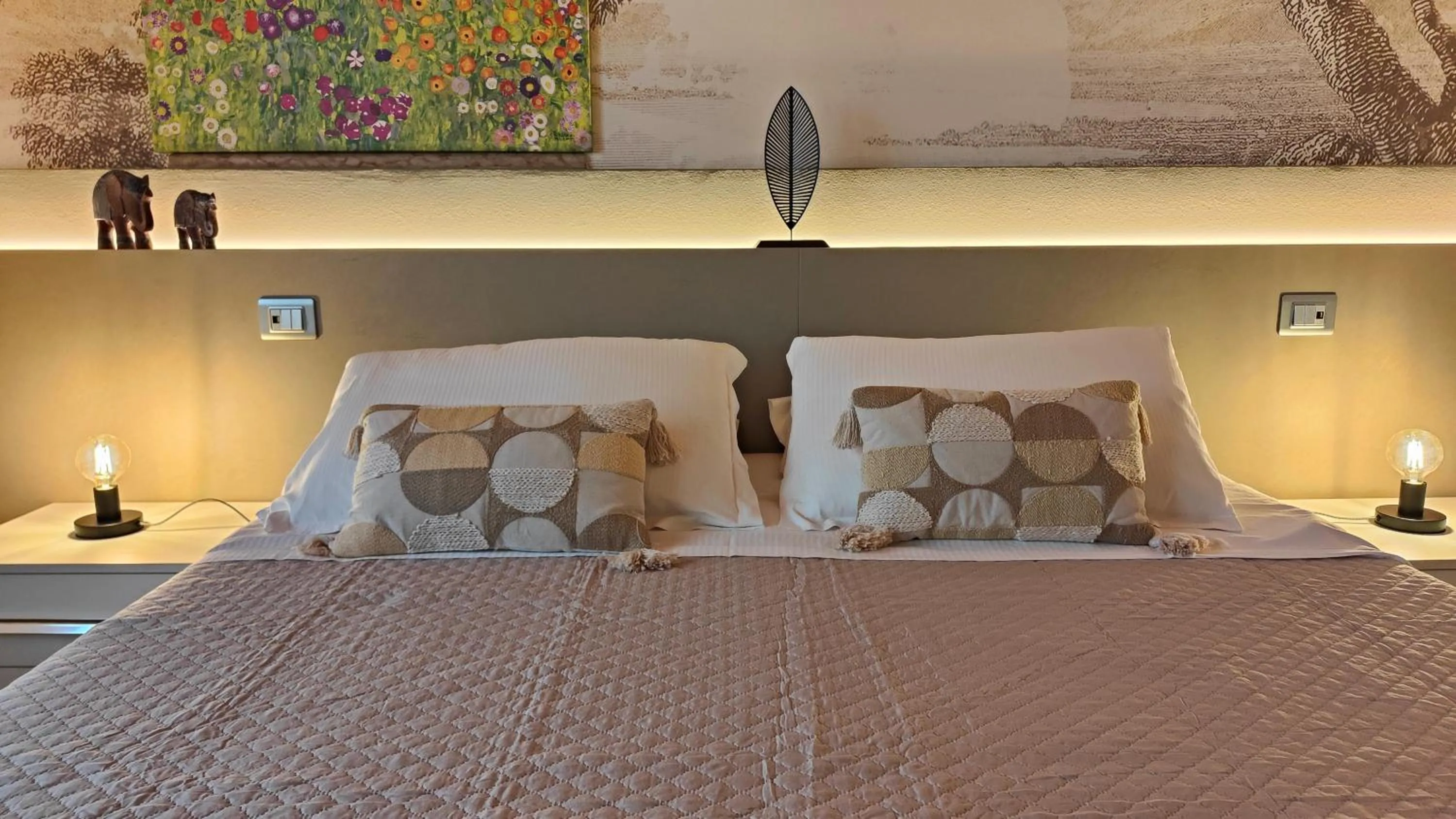 Bed in Giardino Giusti House & Court