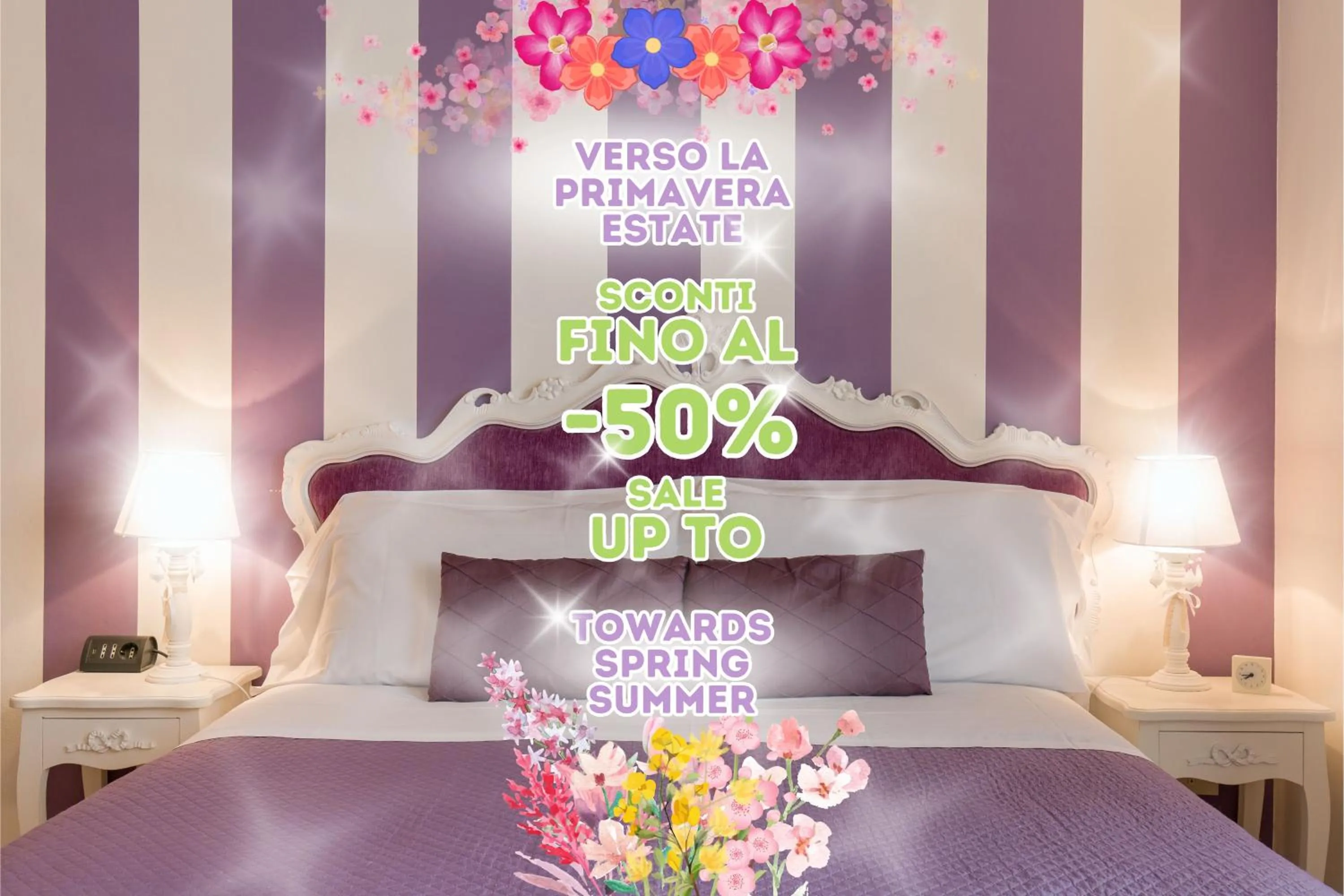 Photo of the whole room, Bed in Giardino Giusti House & Court