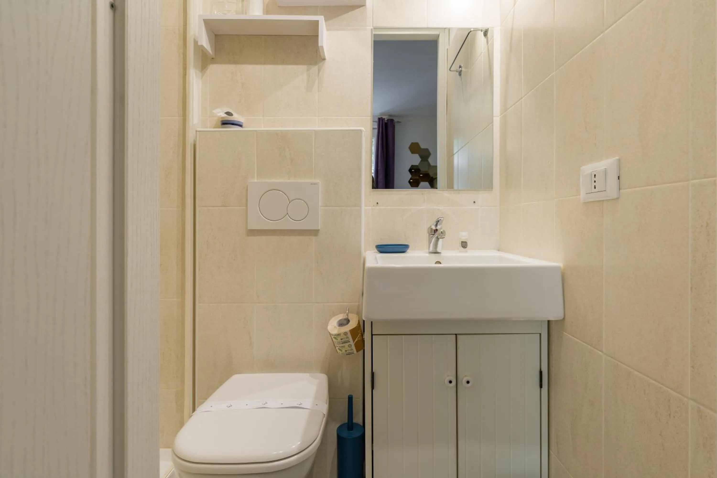 Bathroom in Giardino Giusti House & Court