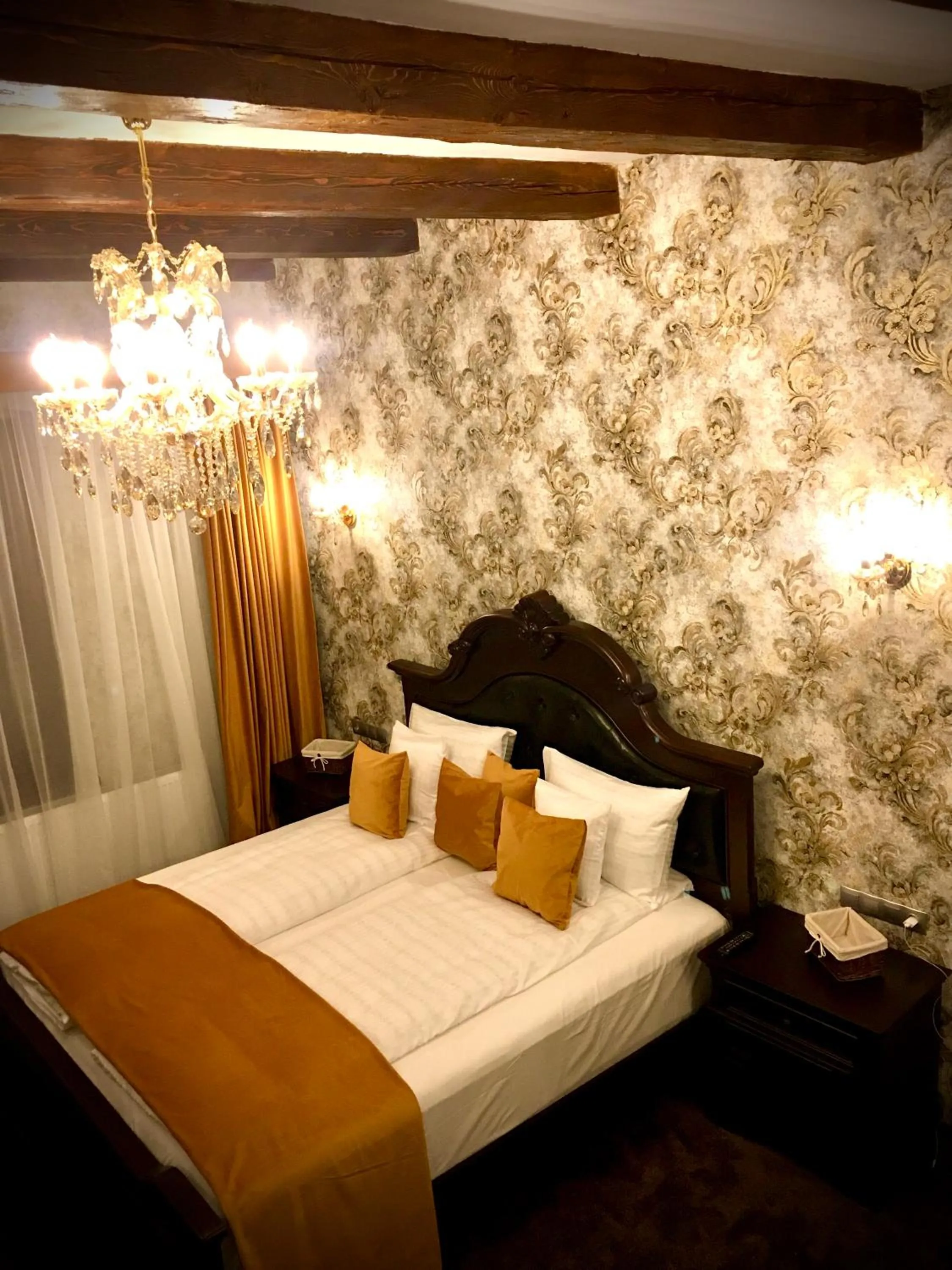 Bed in Hermannstadt House