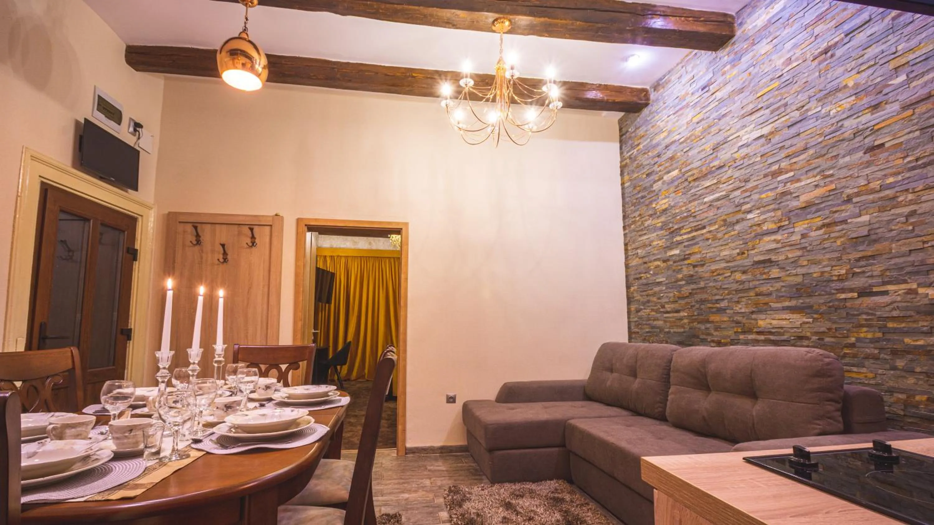 Living room in Hermannstadt House