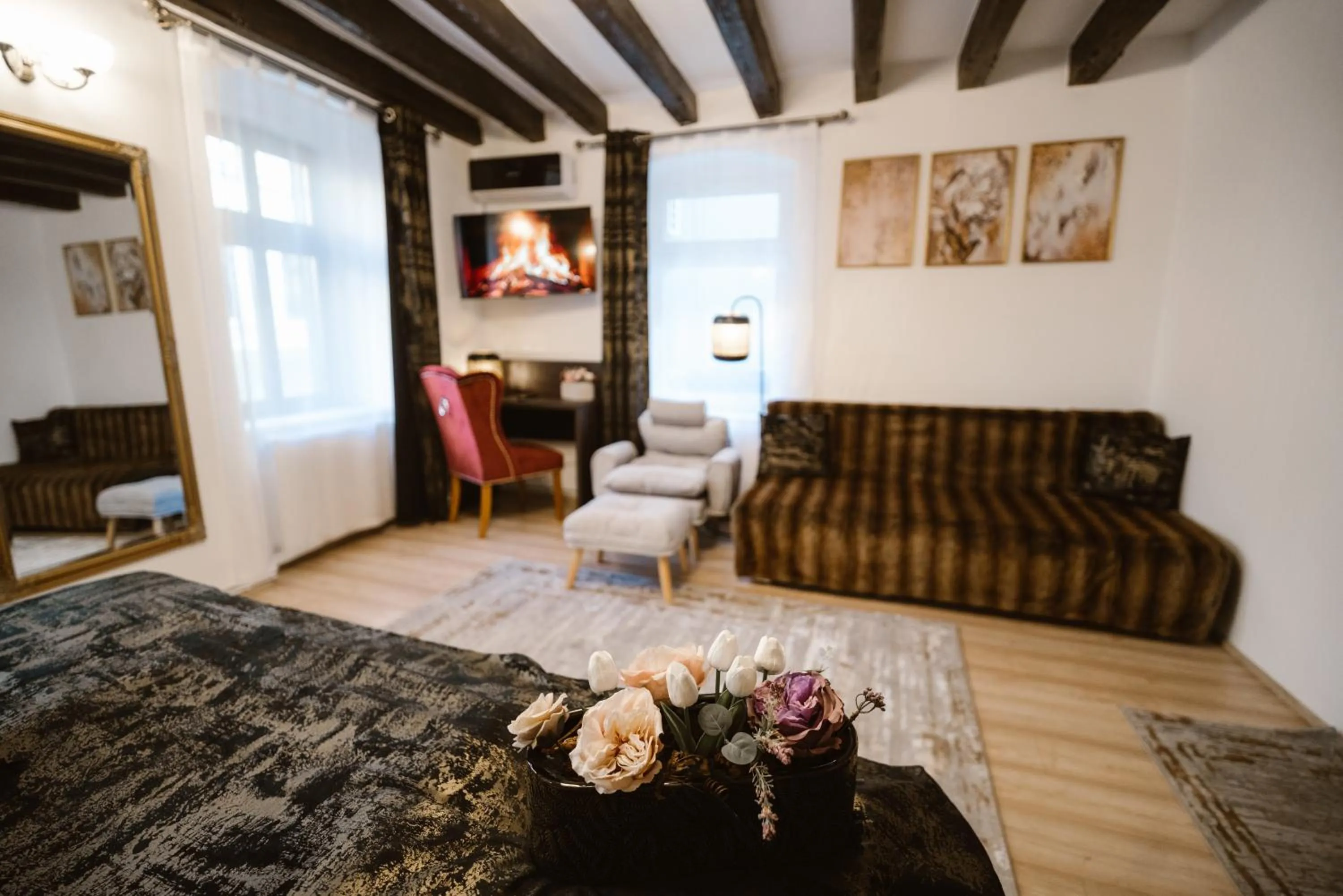 Bed in Hermannstadt House