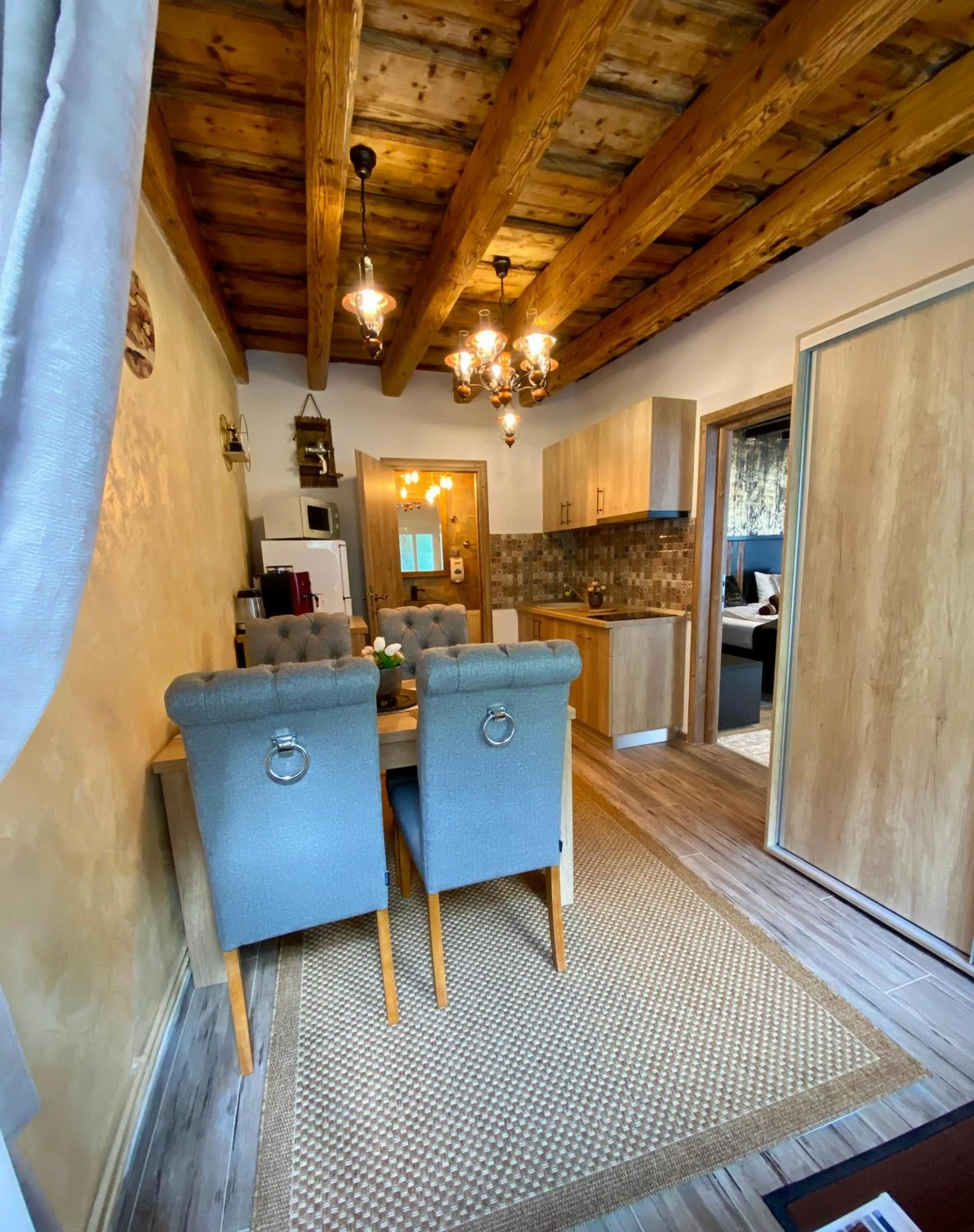 Kitchen or kitchenette in Hermannstadt House