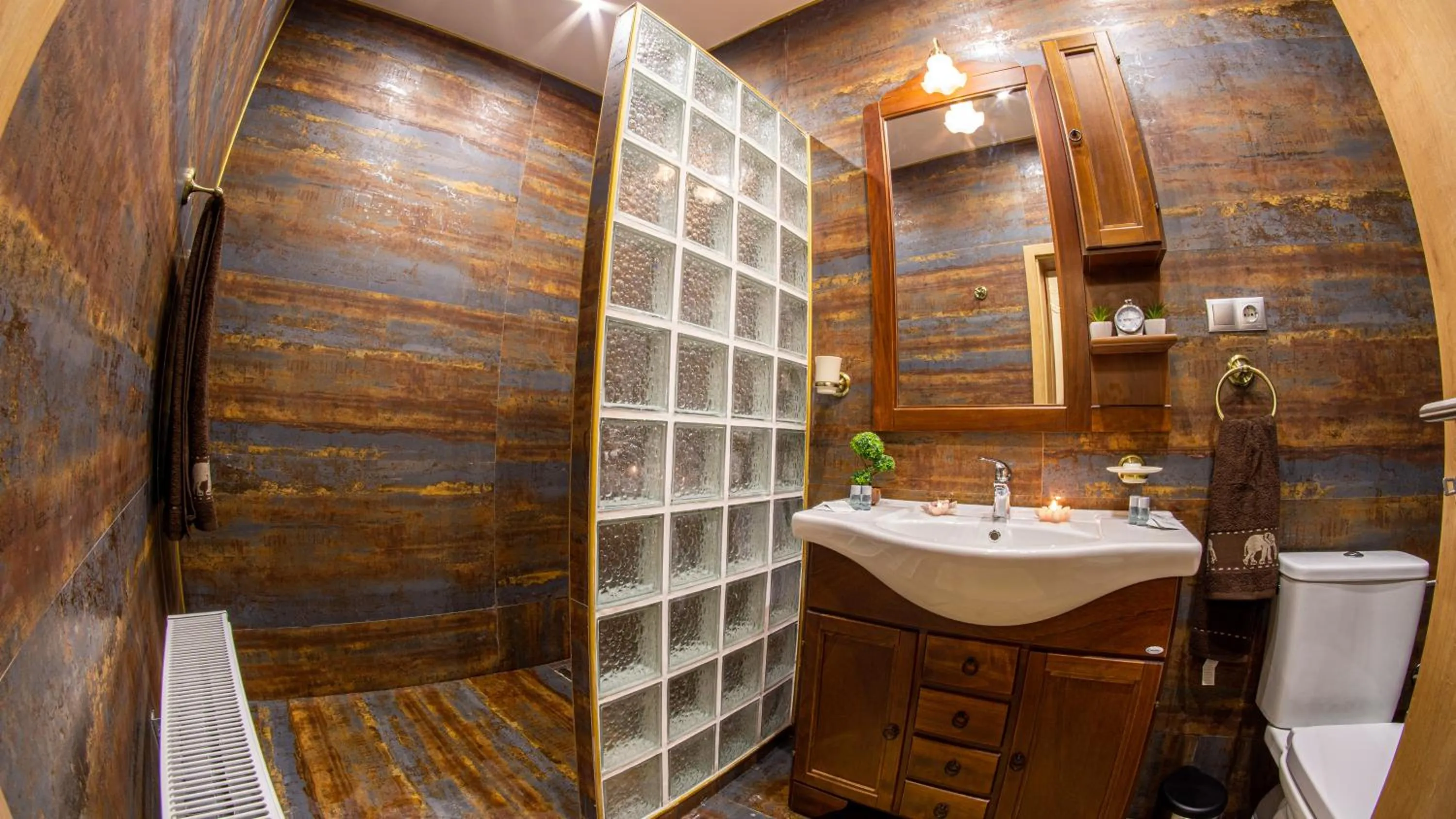 Bathroom in Hermannstadt House