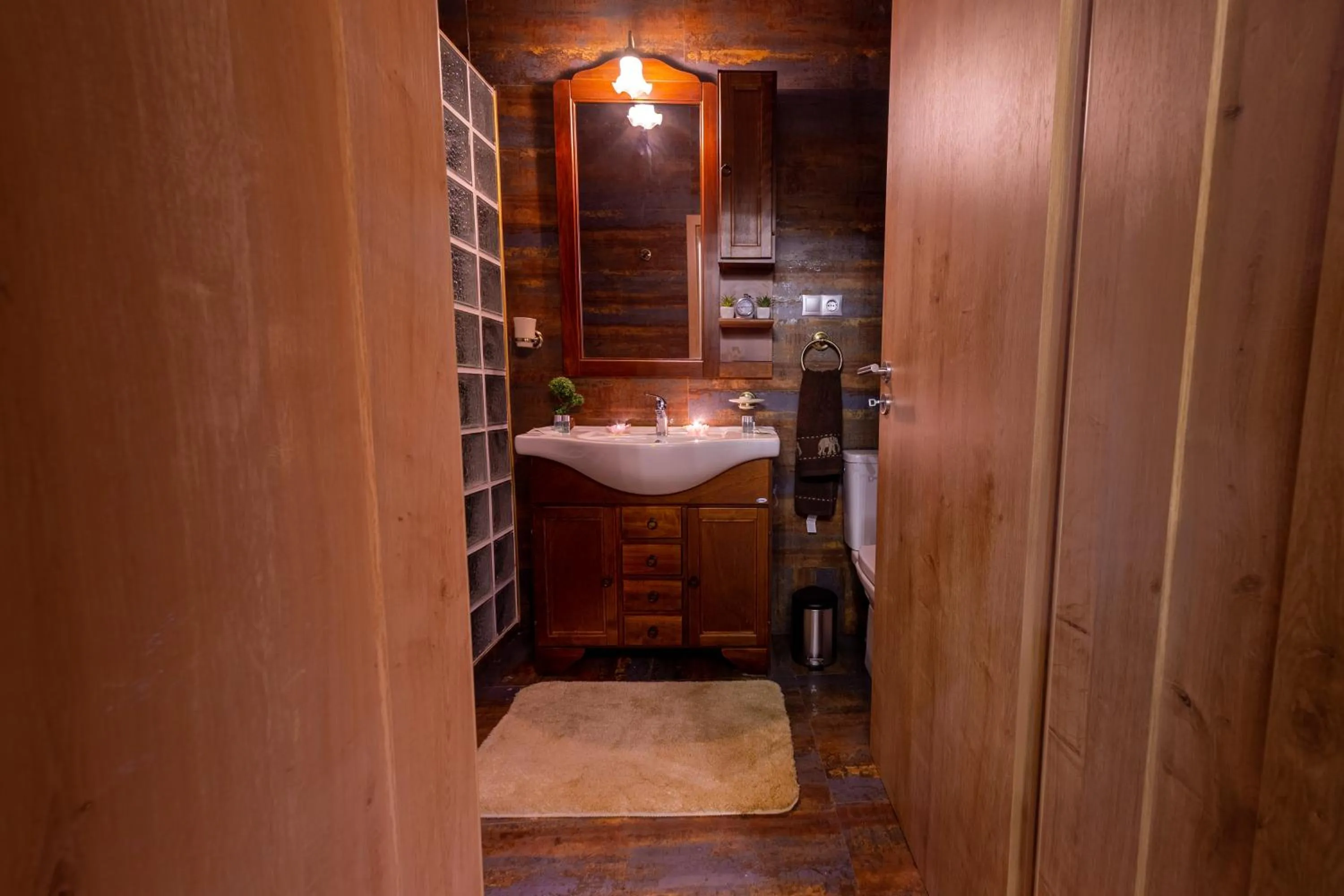 Bathroom in Hermannstadt House