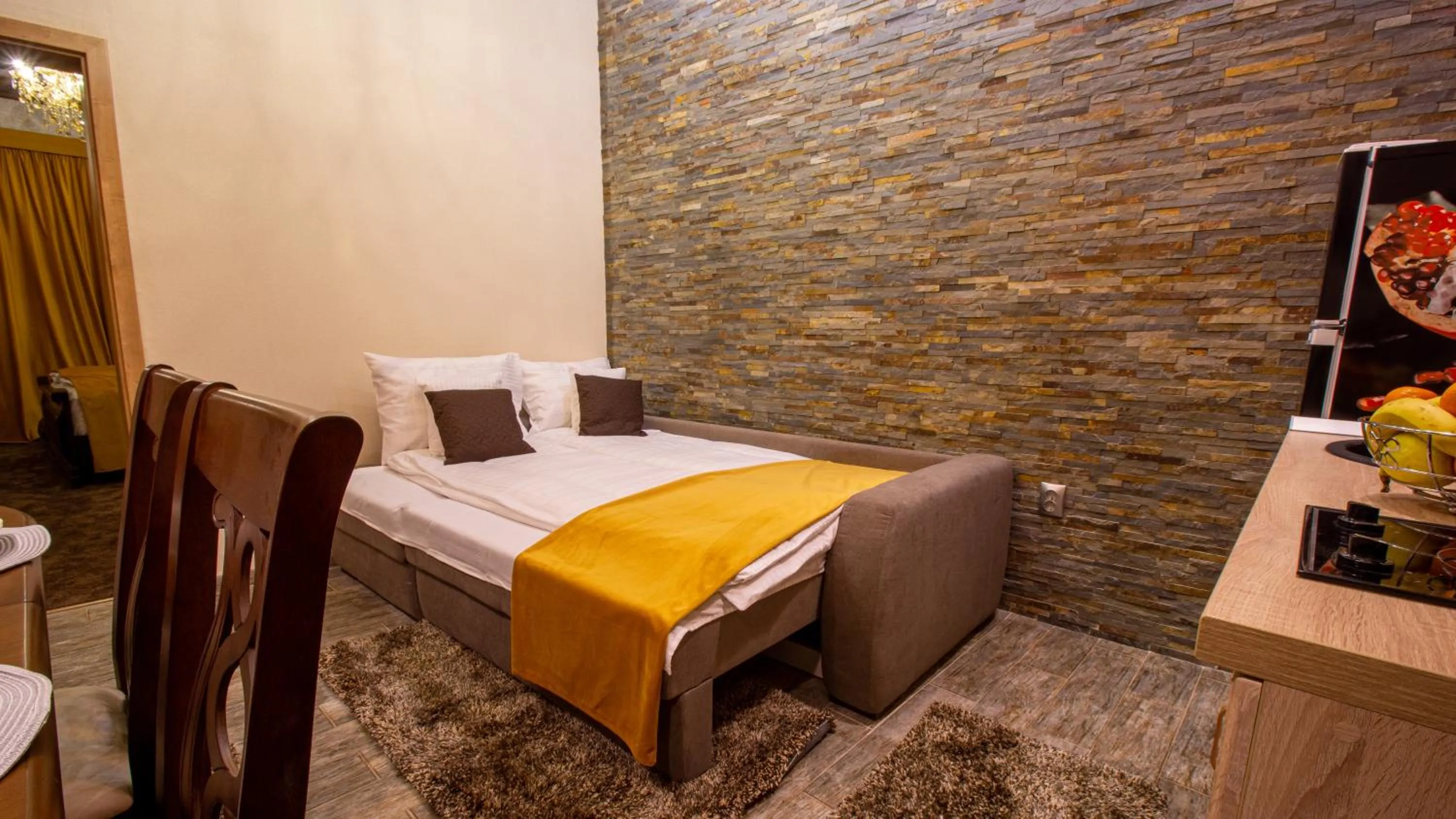 Bed in Hermannstadt House