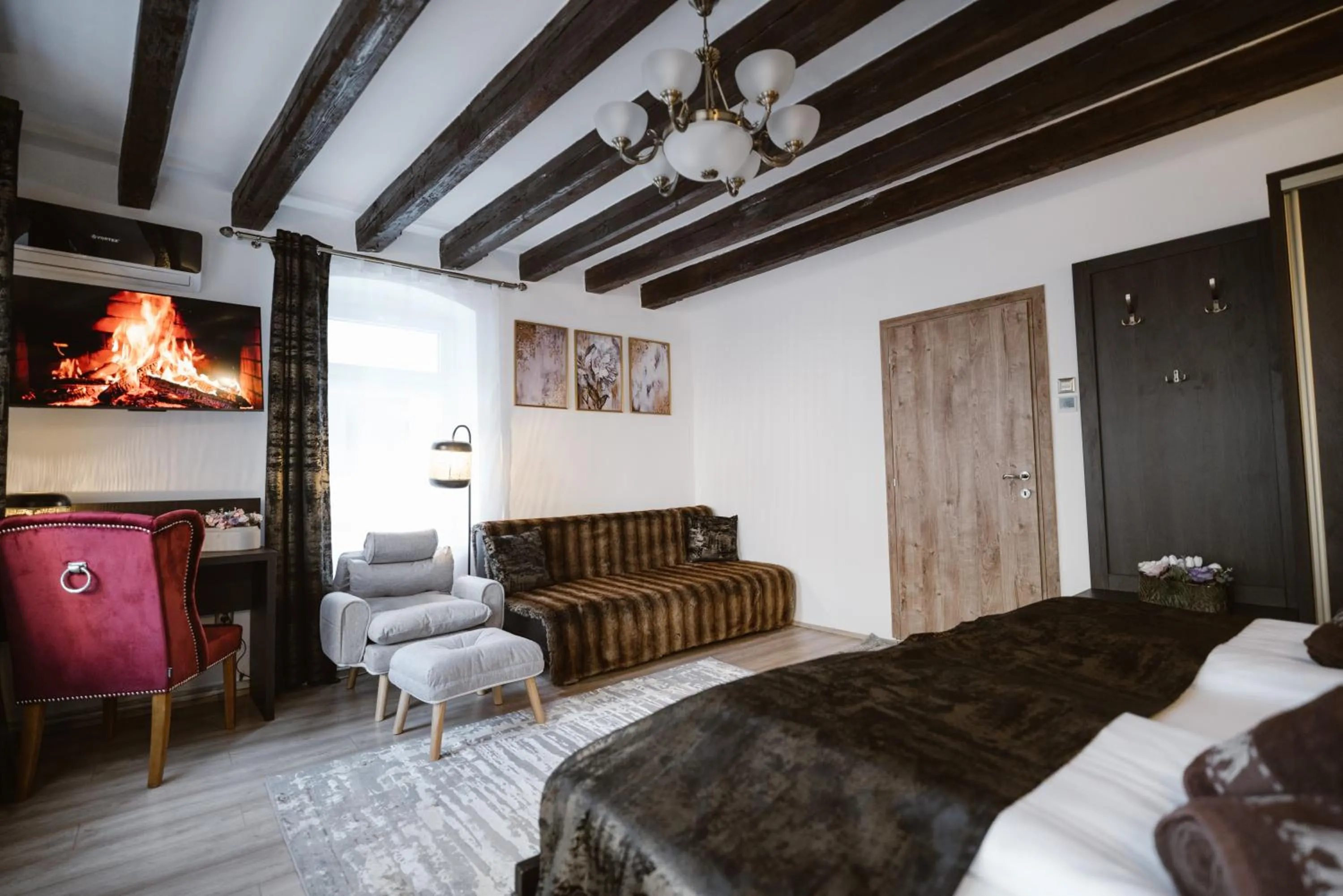 Bed in Hermannstadt House