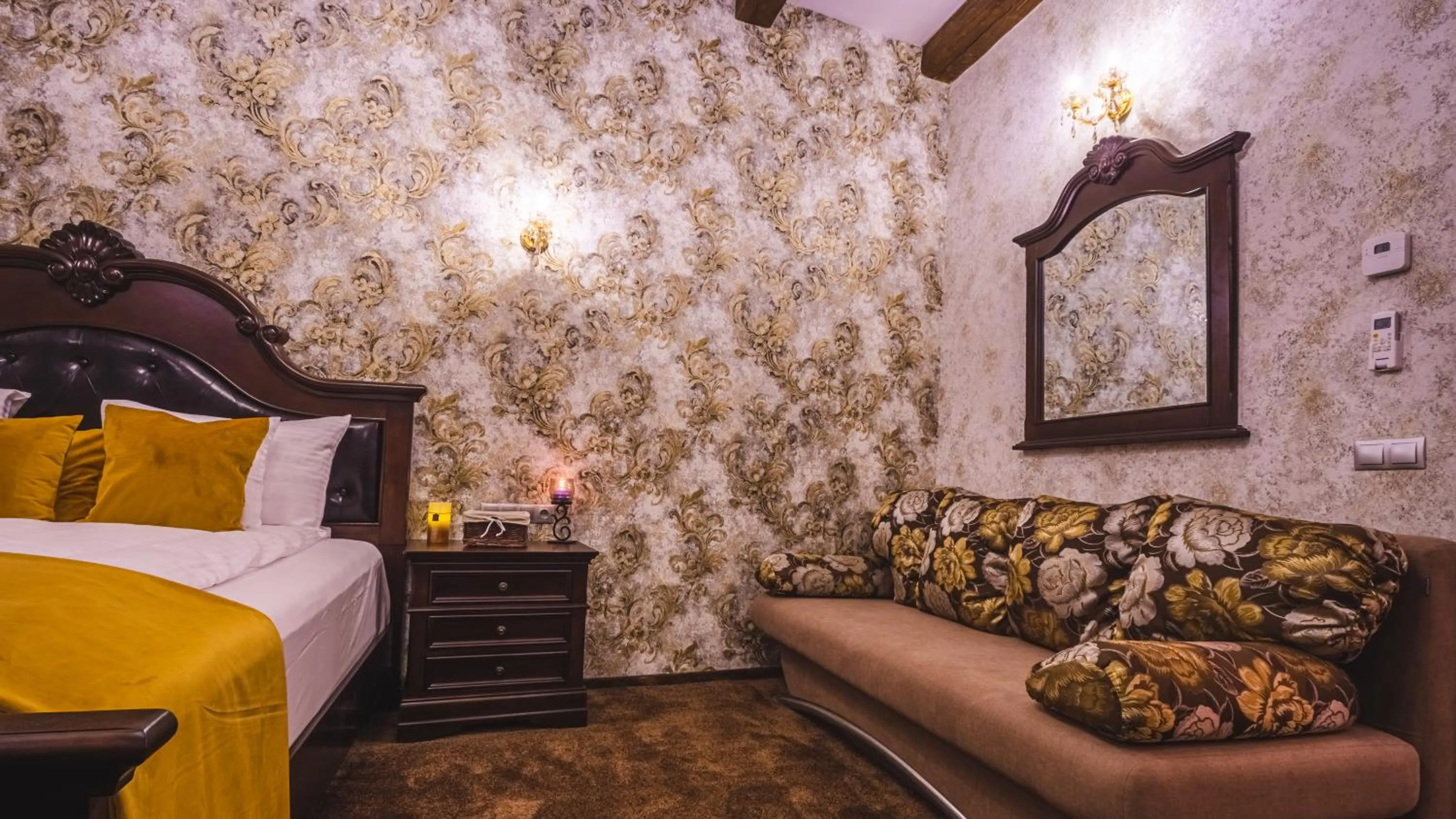 Bed in Hermannstadt House