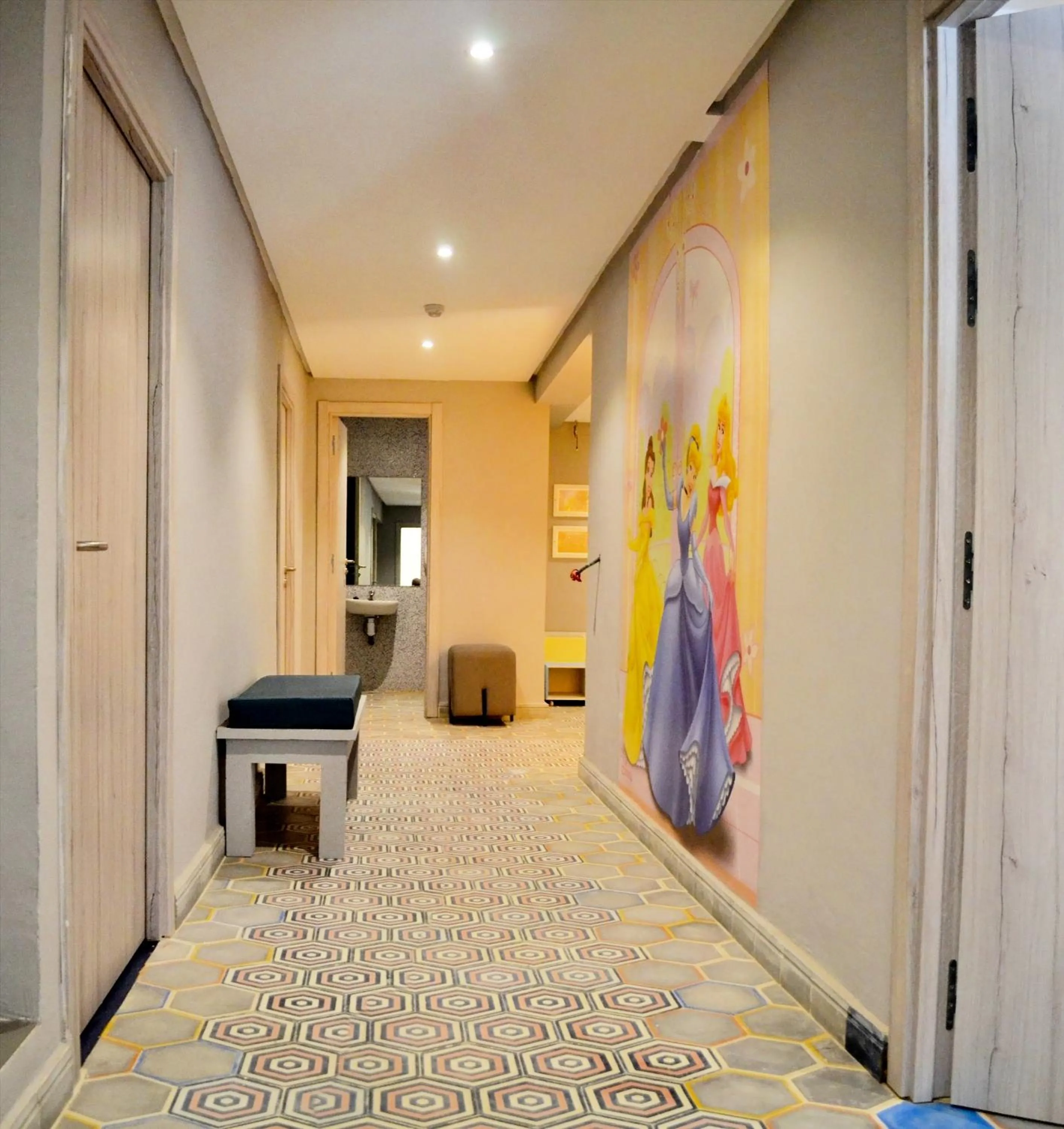 Decorative detail in Wazo Appart-Hôtel